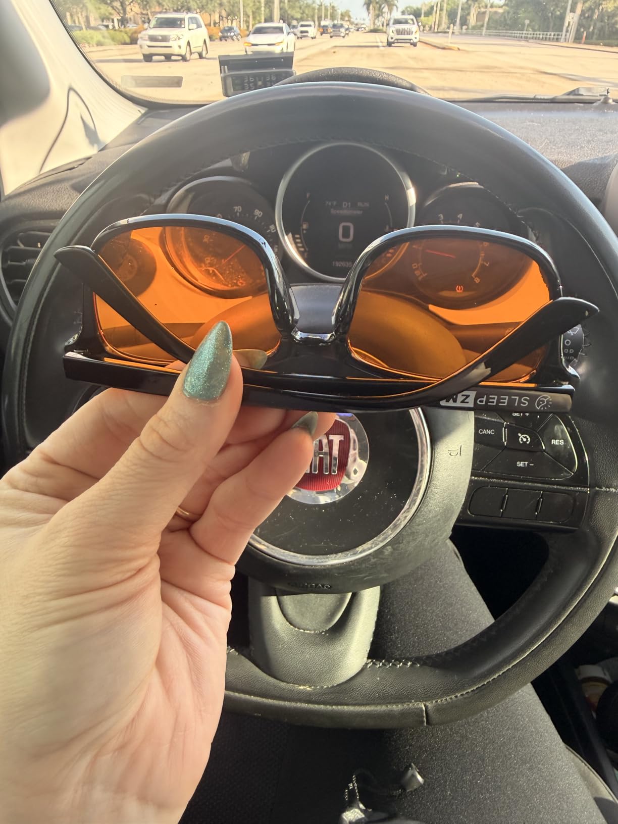 Sleep ZM Blue Light Blocking Glasses for Women + Men - Better Sleep + Anti Eye Strain Protection - Computer Screens & Gaming - Black Wayfarer - 99% Night-time Amber Lens | Eases Migraines, Great for Screens, Gaming & Focus, Comfy Fit customer photo 2