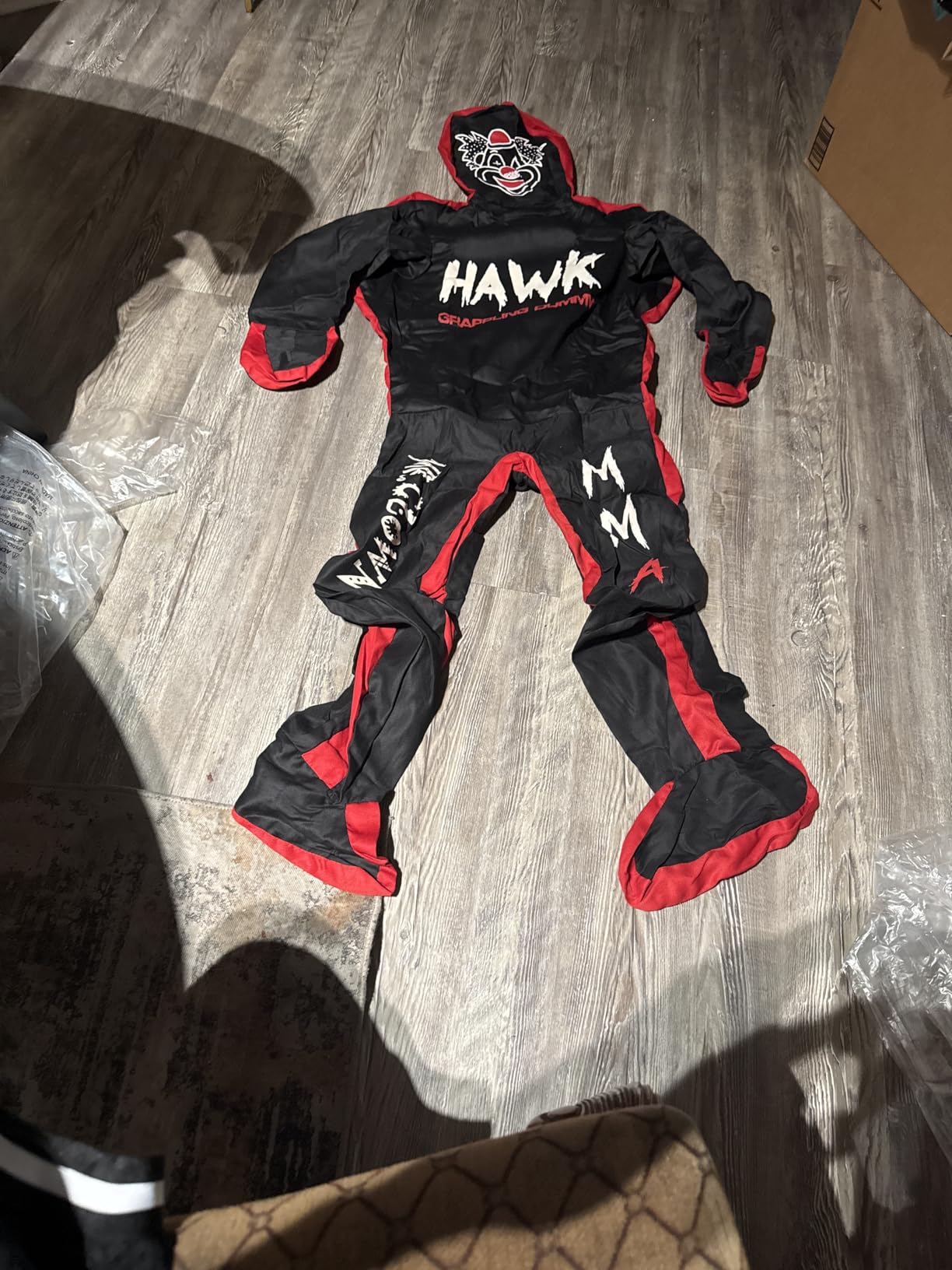 Hawk Sports Clown Grappling Dummy for Combat Sports Mastery, Moveable and Strikeable Punching Dummy for Adults, 5 ft. Boxing Dummy for MMA Jiu-Jitsu, Judo, Karate, and Wrestling Training and Sparring customer photo 2