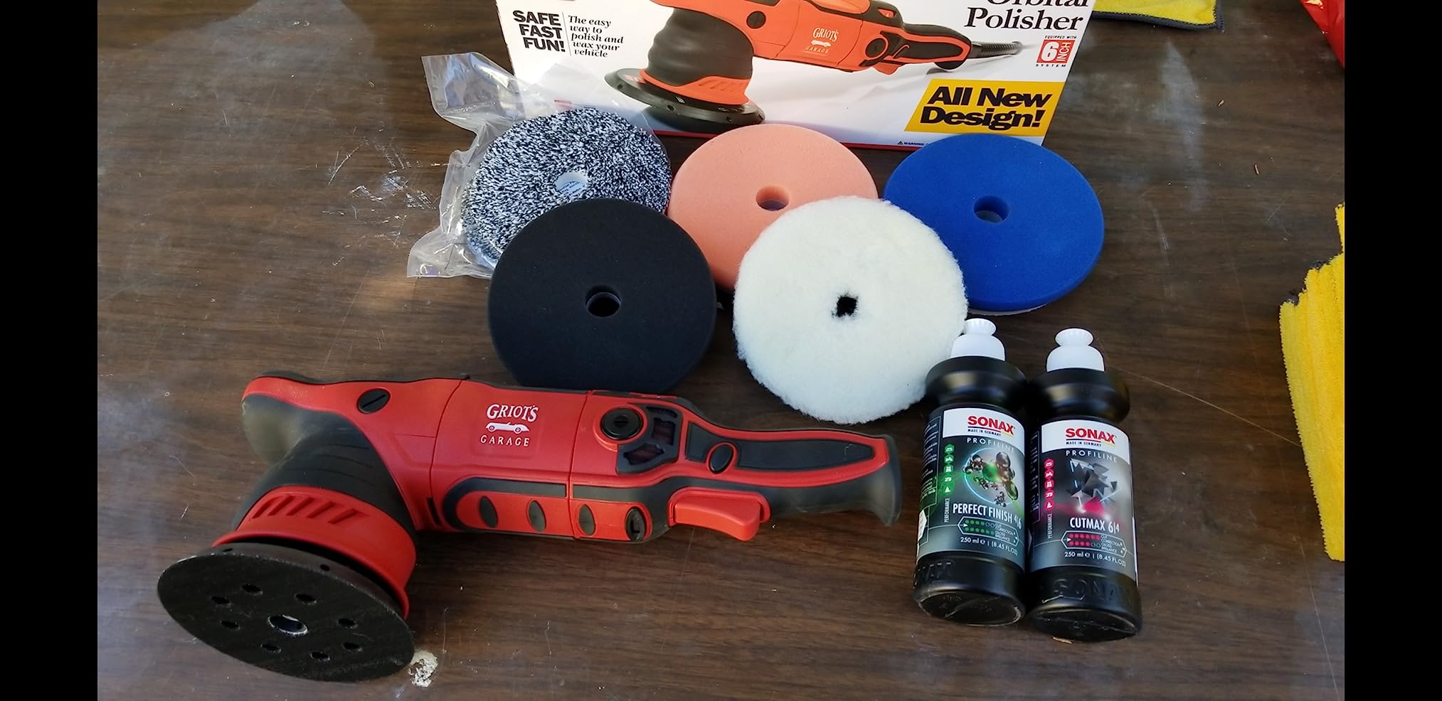 Griot's Garage G9 Random Orbital Polisher, 1000 W, Variable Speed customer photo 1