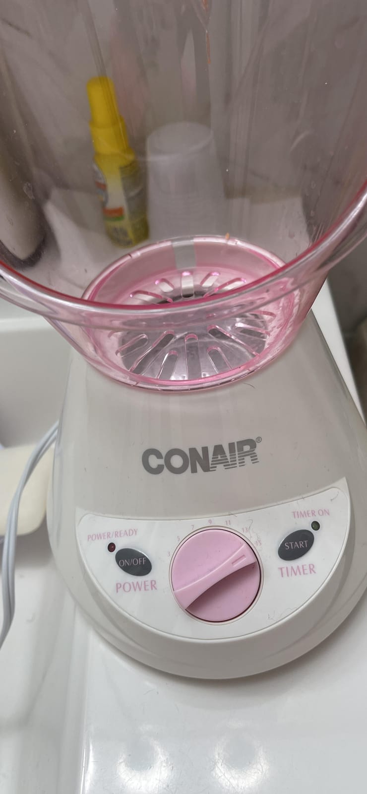 True Glow by Conair Gentle Mist Moisturizing Facial Steamer with Cleansing Brush customer photo 1