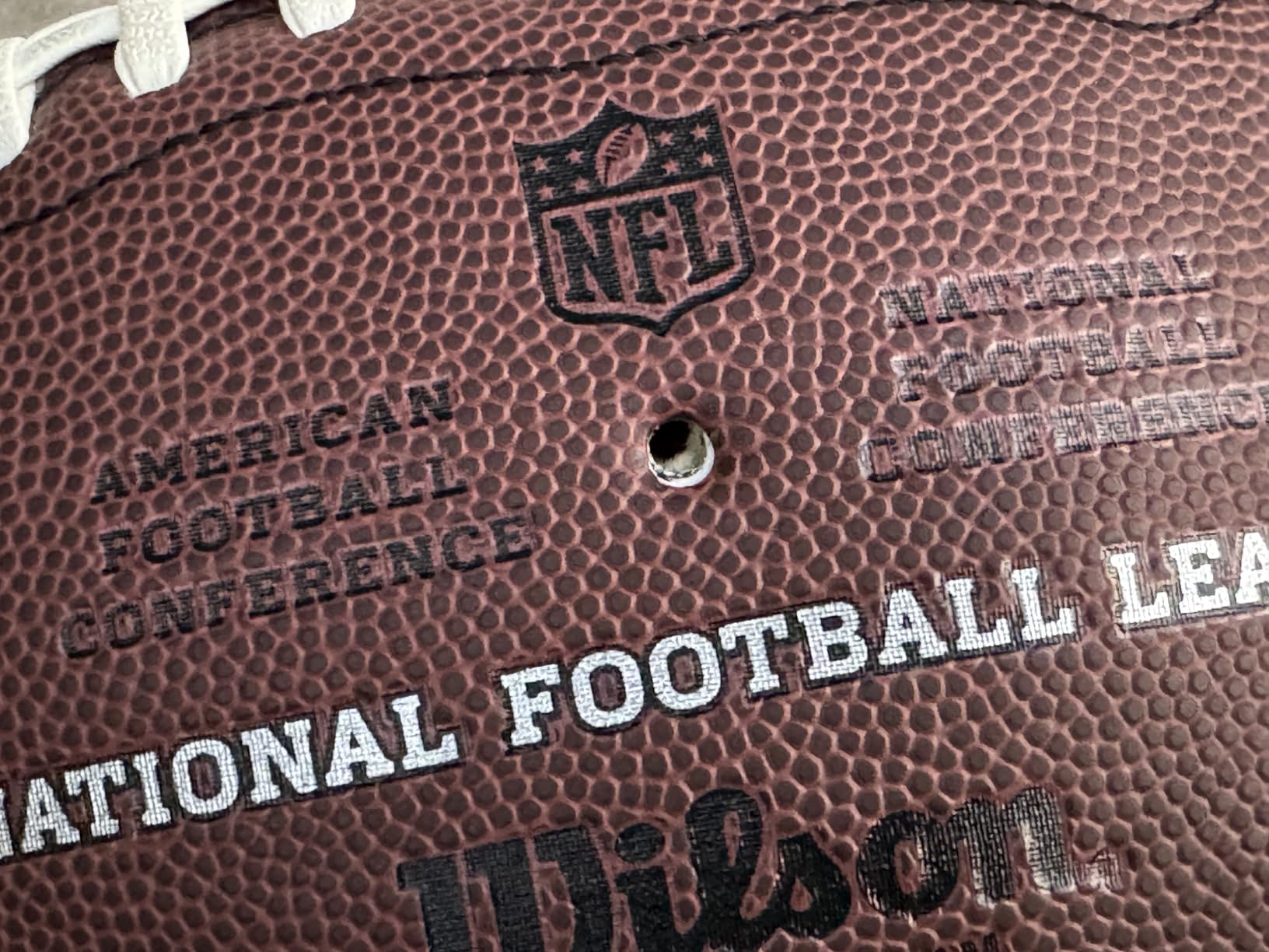 WILSON NFL Authentic Footballs - The Duke customer photo 2