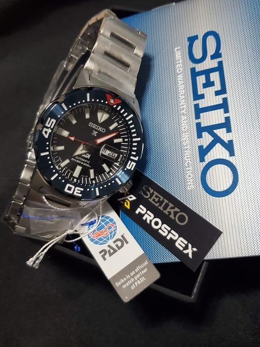 SRPE27 Automatic Dive Watch for Men - Prospex PADI Special Edition - LumiBrite Hands, Elapsed Timing Bezel - Water Resistant 200M customer photo 1