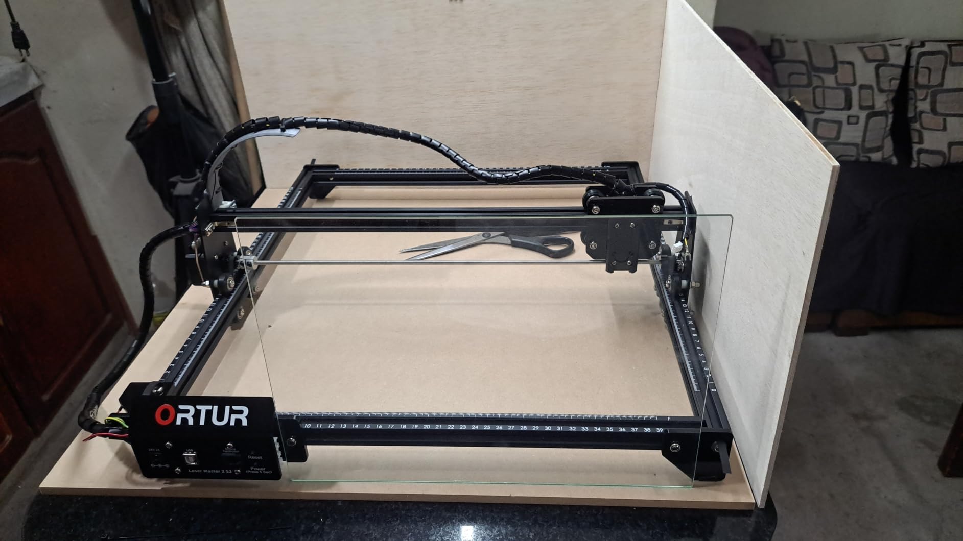 ORTUR Laser Master 2 S2 LU2-10A Laser Engraver, 10000mW Engraving Cutting Machine, Class 4 High Accuracy Laser Cutter, DIY Laser Marking customer photo 1