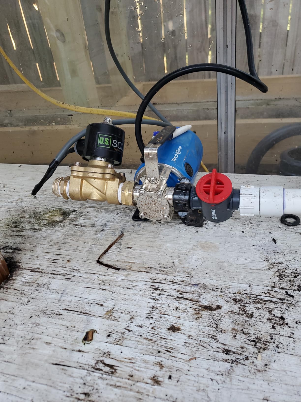 TecHome Water Pump Water Transfer Pump, 115V Electric Garden Hose Pump. | 1/10HP 330GPH , with Suction Hose Kit. customer photo 1