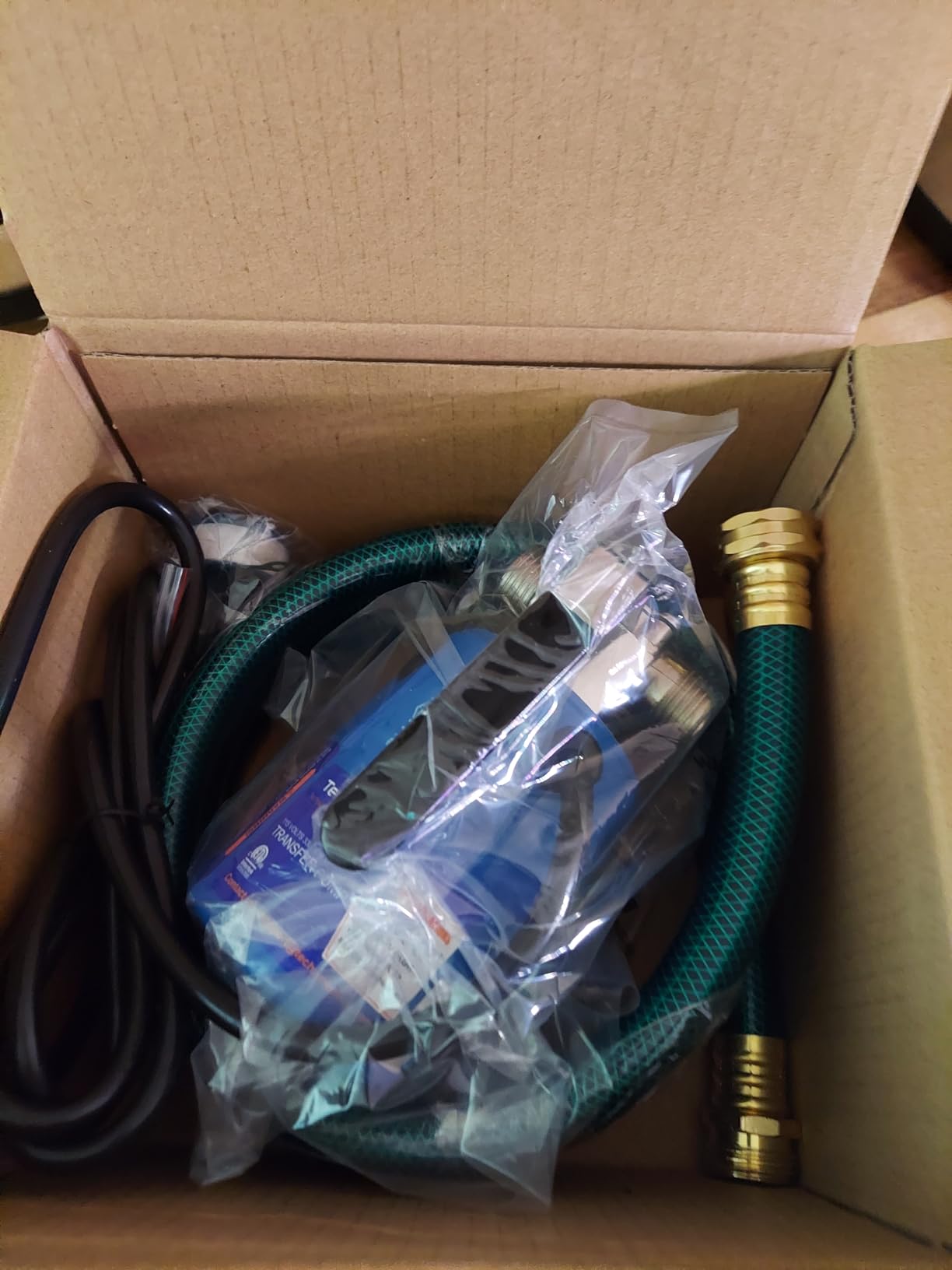 TecHome Water Pump Water Transfer Pump, 115V Electric Garden Hose Pump. | 1/10HP 330GPH , with Suction Hose Kit. customer photo 2
