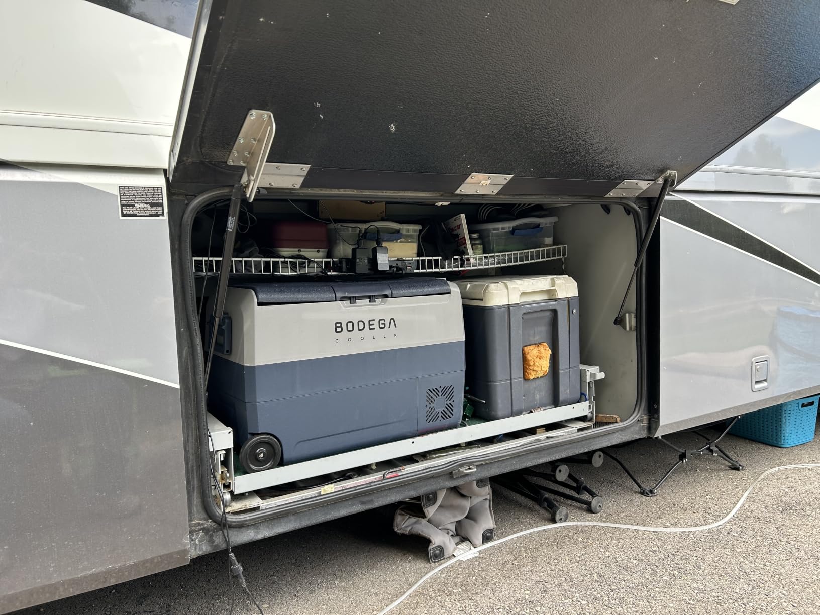 BODEGACOOLER 12 Volt Portable Refrigerator, 53 Quart Car Fridge Dual Zone -4℉-68℉, 50L Car Freezer APP Control, Electric Compressor Cooler 12/24V DC and 100-240V AC for RV, Camping, Travel, Truck, Vehicles customer photo 1