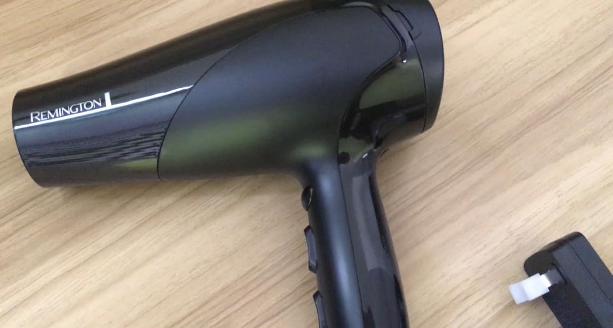 Remington Damage Protection Hair Dryer with Ceramic Ionic Tourmaline Technology, Grey, Diffuser and Concentrator, 3 Piece Set customer photo 2