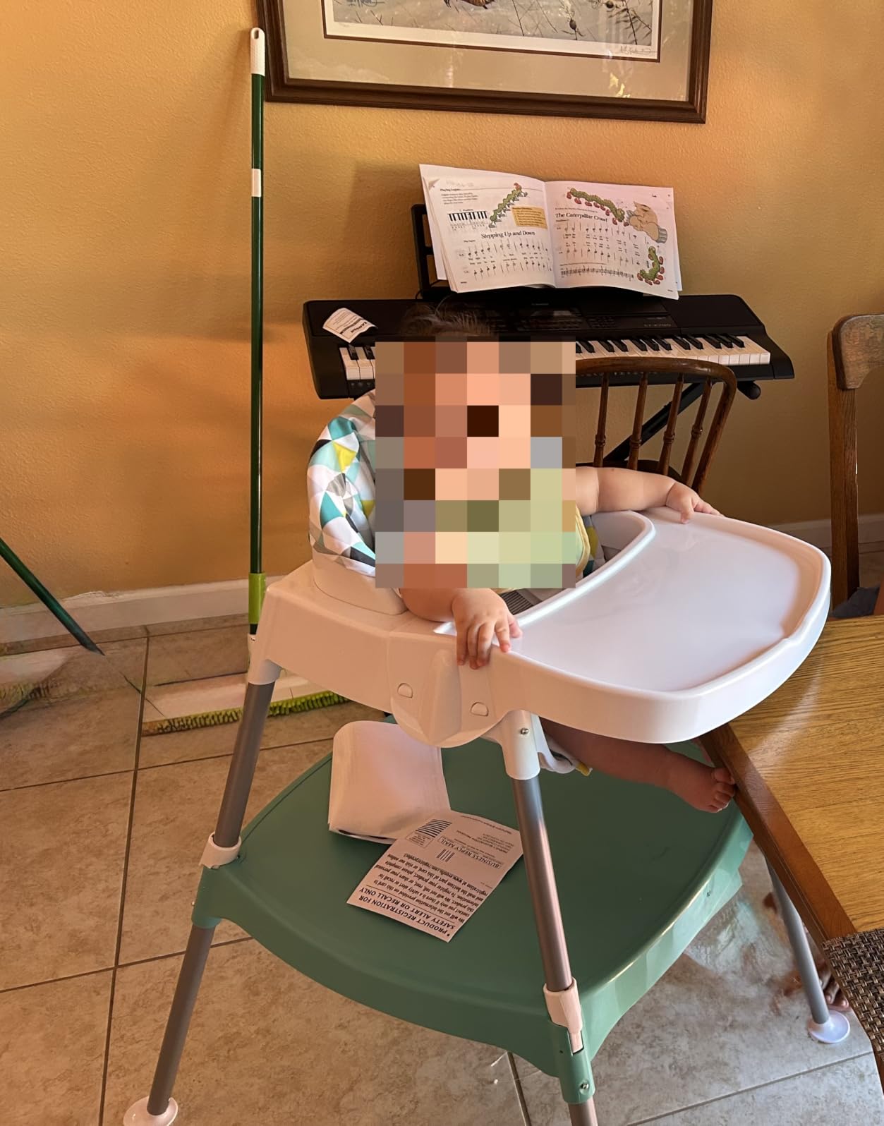 Evenflo Eat and Grow 4-in-1 Convertible High Chair (Prism Triangles) customer photo 2