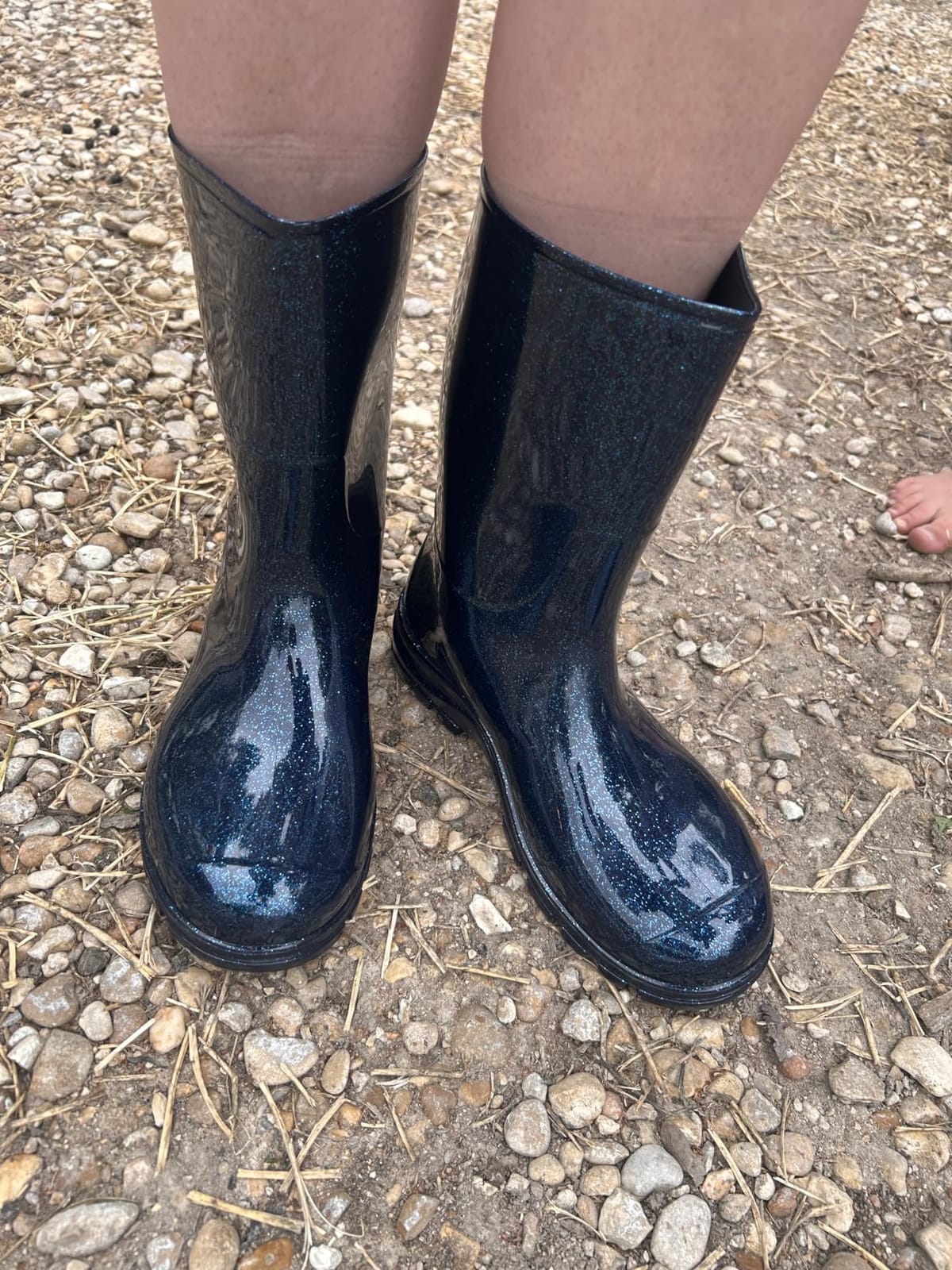 Asgard Women's Mid Calf Rain Boots Printed Waterproof Rubber Boots Short Garden Shoes customer photo 1
