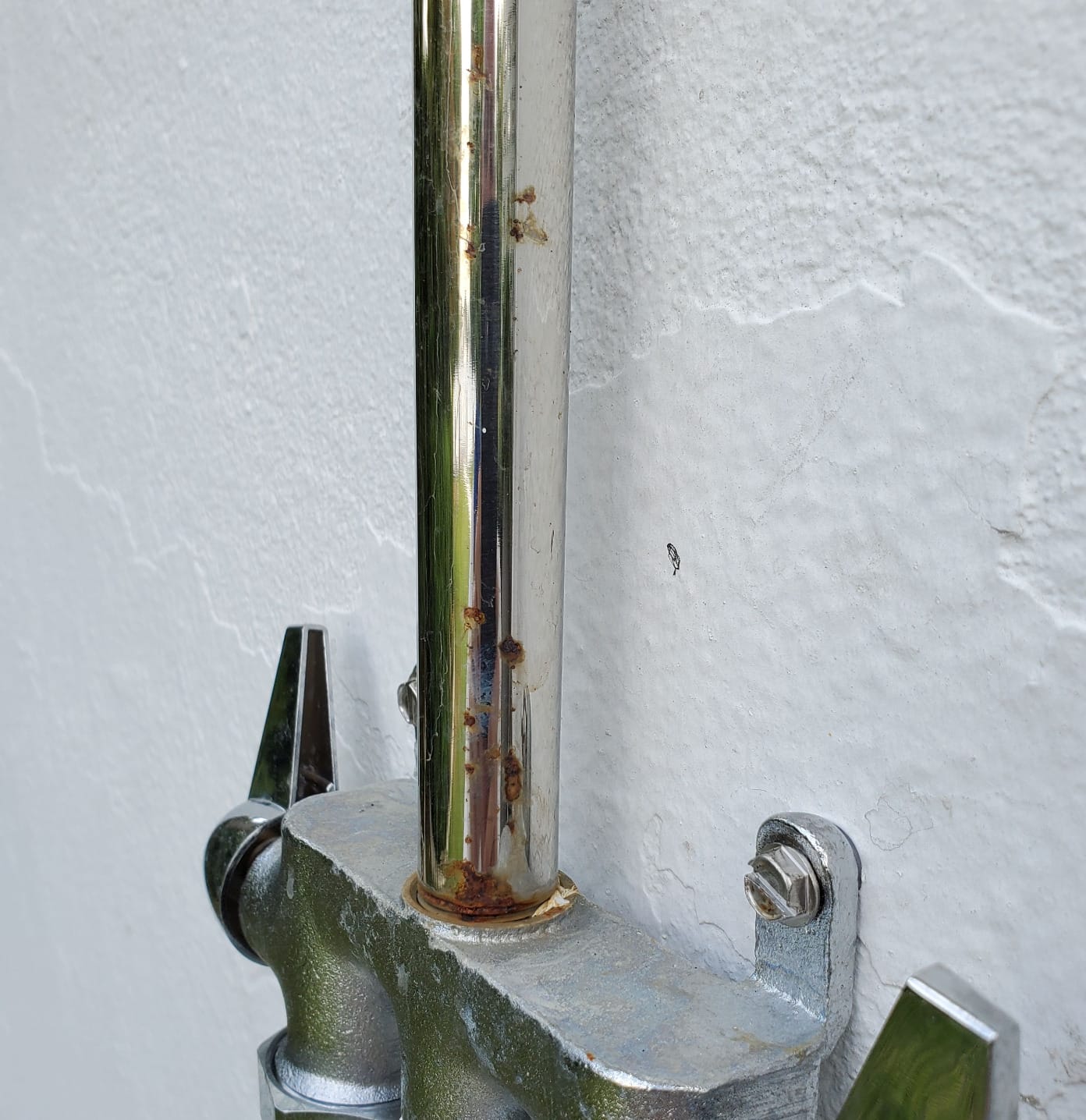 Artiwell Outdoor Shower Fixture System, with Rustproof Riser and Riser Extension customer photo 1