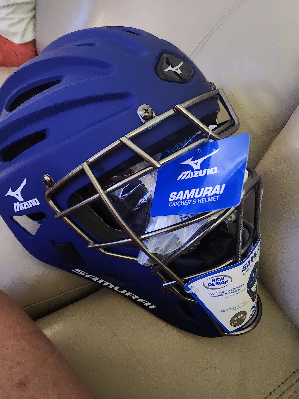 Mizuno G4 Youth Samurai Catcher's Helmet customer photo 2