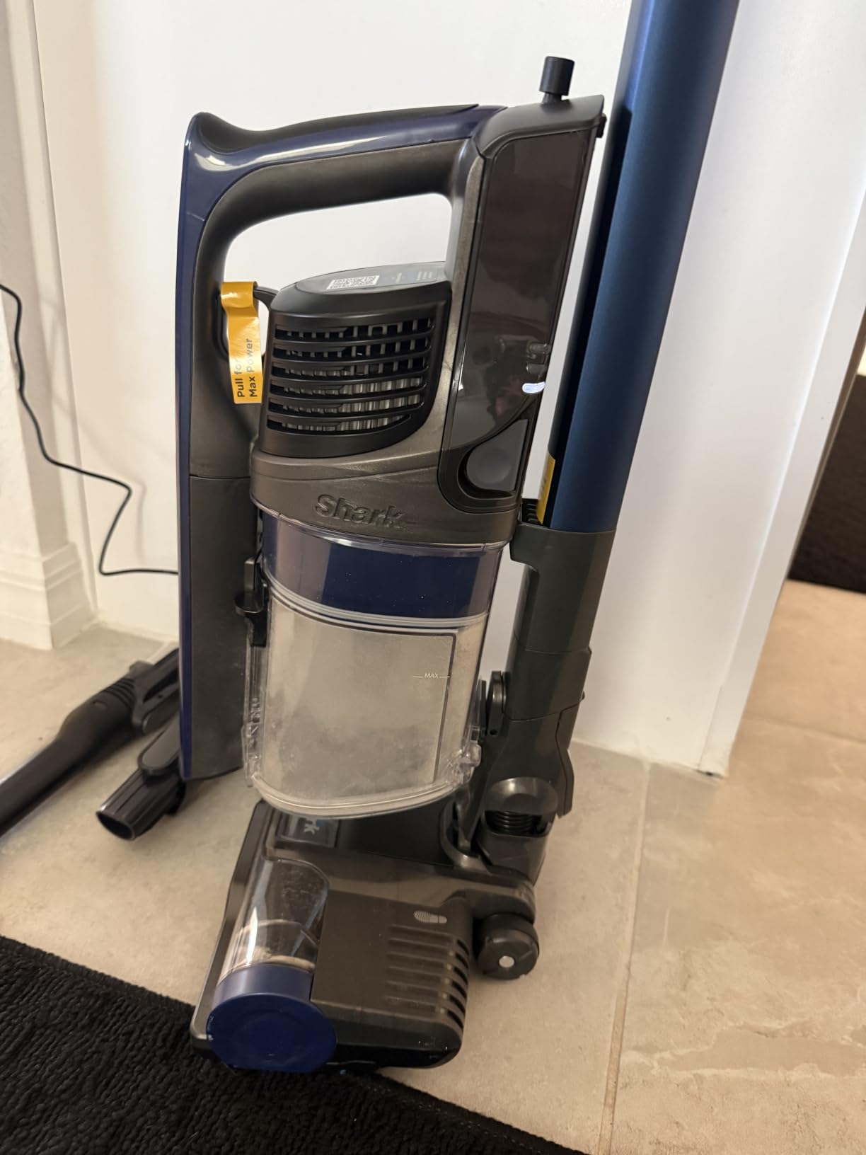 Shark Cordless Vacuum Cleaner - Blue - IZ363HT | Lightweight Carpet and Hardwood Floor Vacuum for Pet Hair, HEPA Filter, Handheld Stick Design, 50-Min Runtime customer photo 2