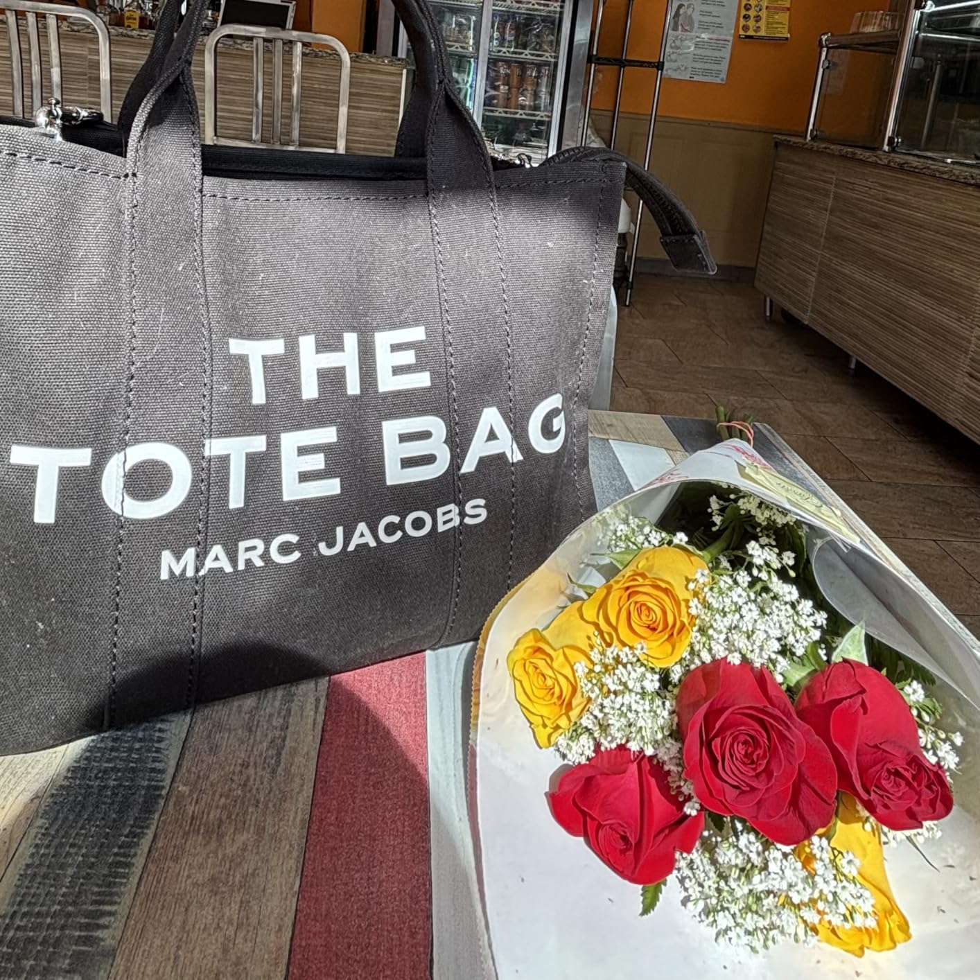Marc Jacobs Women's The Medium Tote Bag customer photo 2