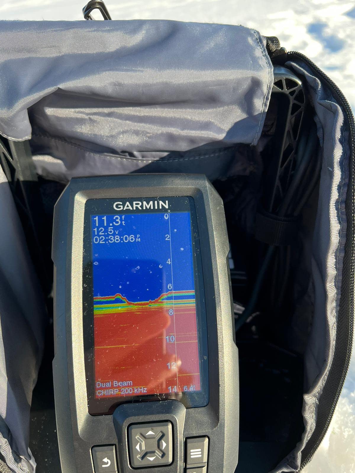 Garmin Striker Plus 4 Ice Fishing Bundle with Dual Beam-IF Transducer customer photo 2