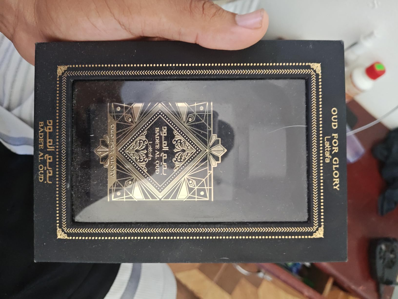 Lattafa Perfumes Bade'e Al Oud, Oud for Glory for Unisex Eau de Parfum Spray, 3.4 Ounce customer photo 1