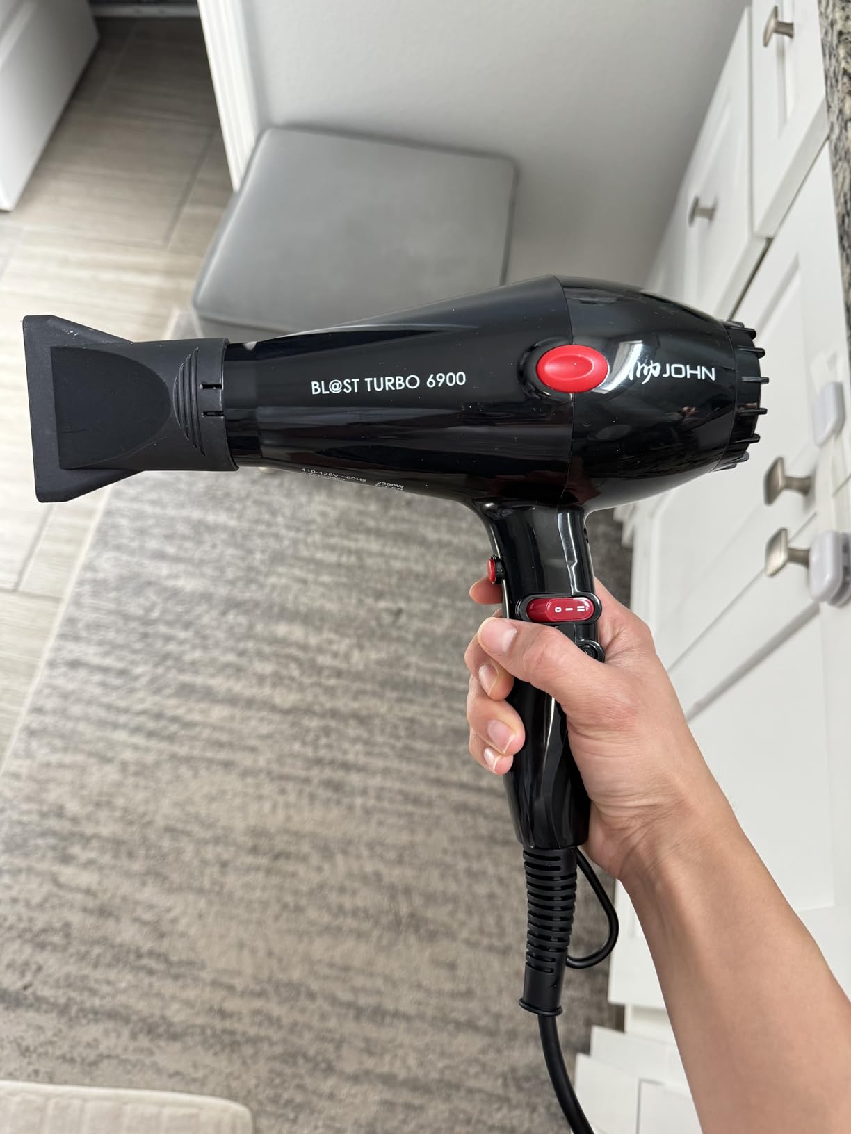 JOHN Professional Salon Ionic 2200W Hair Dryer customer photo 1