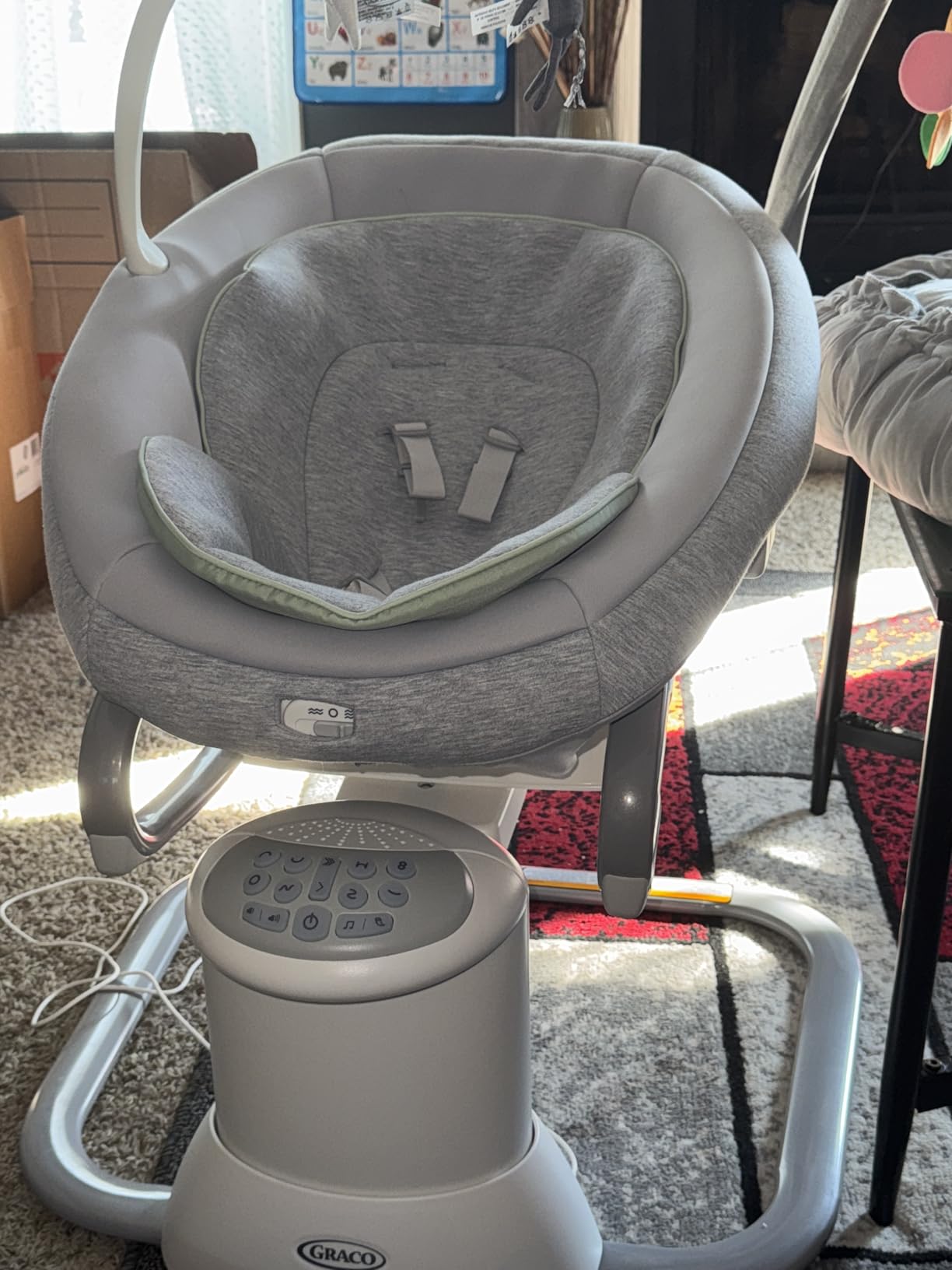 Graco Soothe My Way with Removable Rocker, Madden - Versatile Baby Swing & Portable Rocker customer photo 2