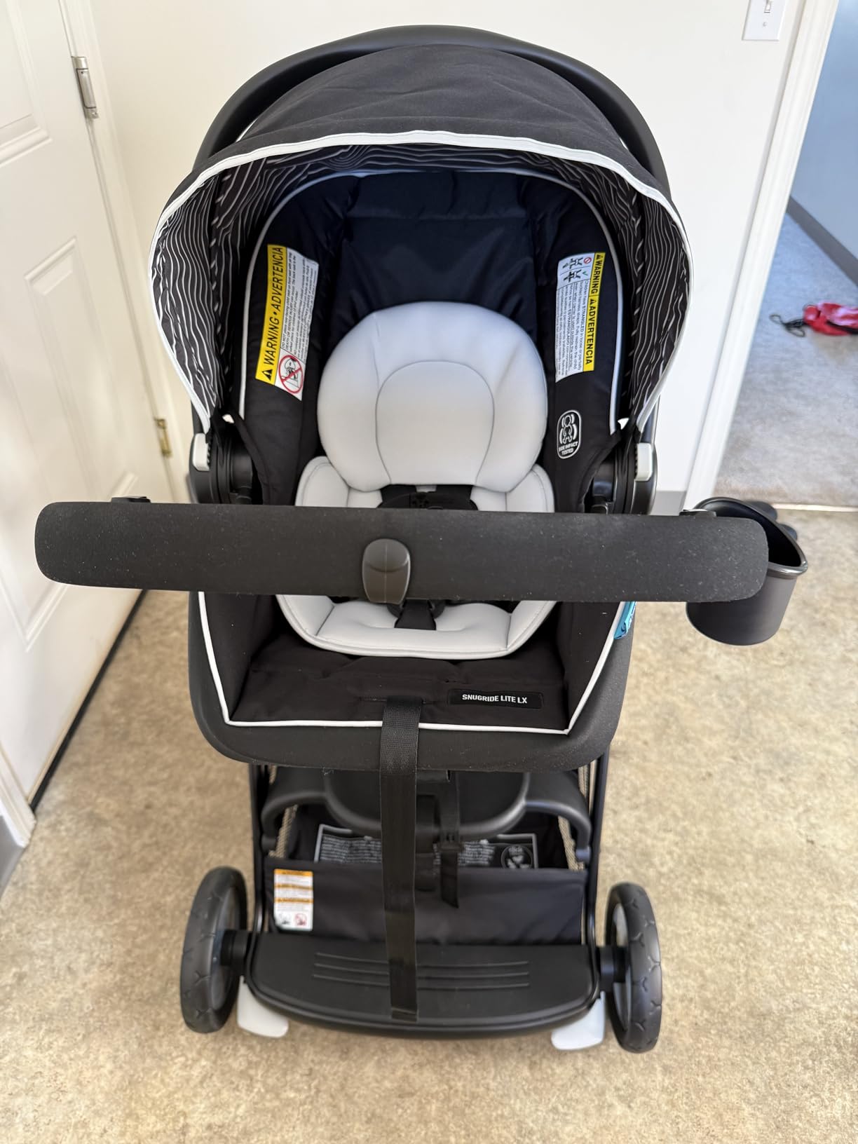 Graco Ready2Grow 2.0 Double Stroller, Twin Baby Stroller Features Bench Seat and Standing Platform Options, Compact Fold Perfect for Baby Travel, Rafa customer photo 1
