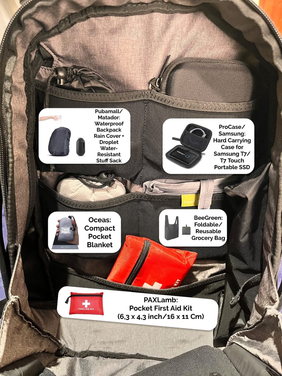 NOMATIC Navigator Pack w/6L Expansion Anti-Theft Water Resistant & Cord Passthrough CarryOn Travel Laptop Backpack customer photo 2
