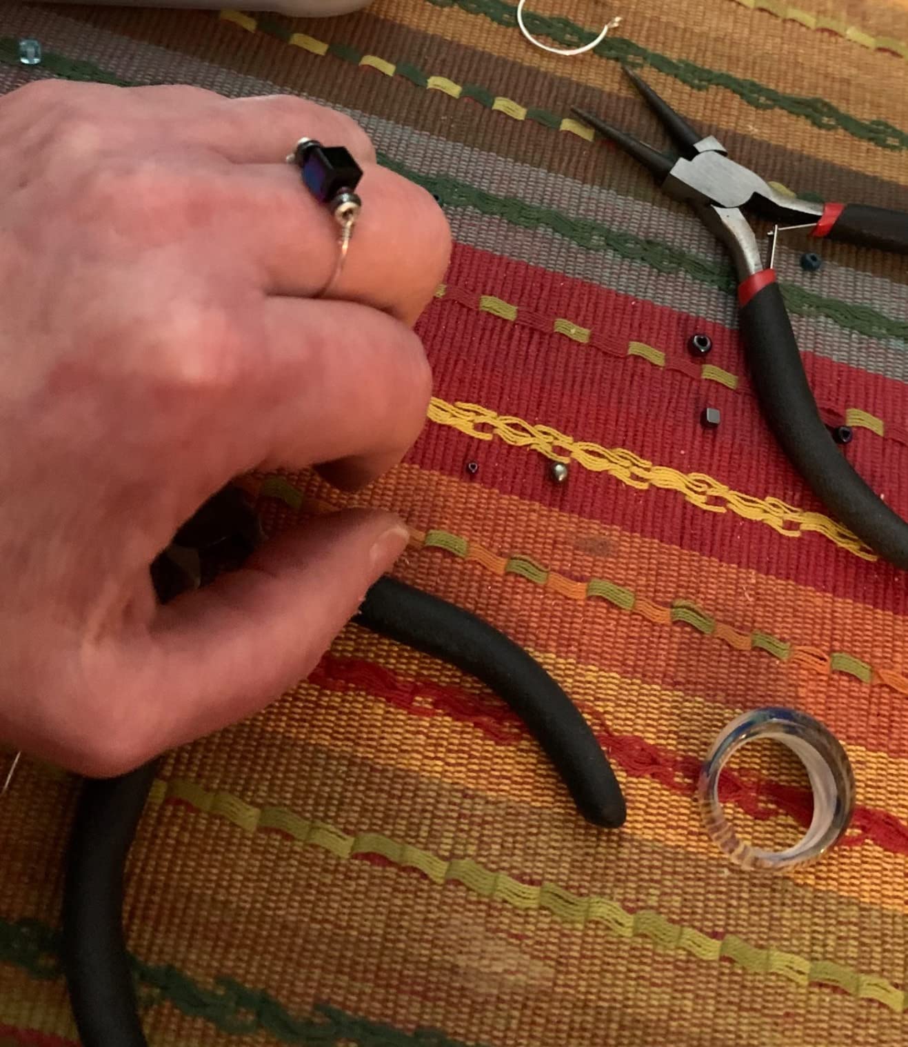 Thrilez Wire Wrapping for Jewelry Making, Repair and Beading Supplies Kit with Craft Ring Wire, Tools, Pliers and Jewelry Findings customer photo 1