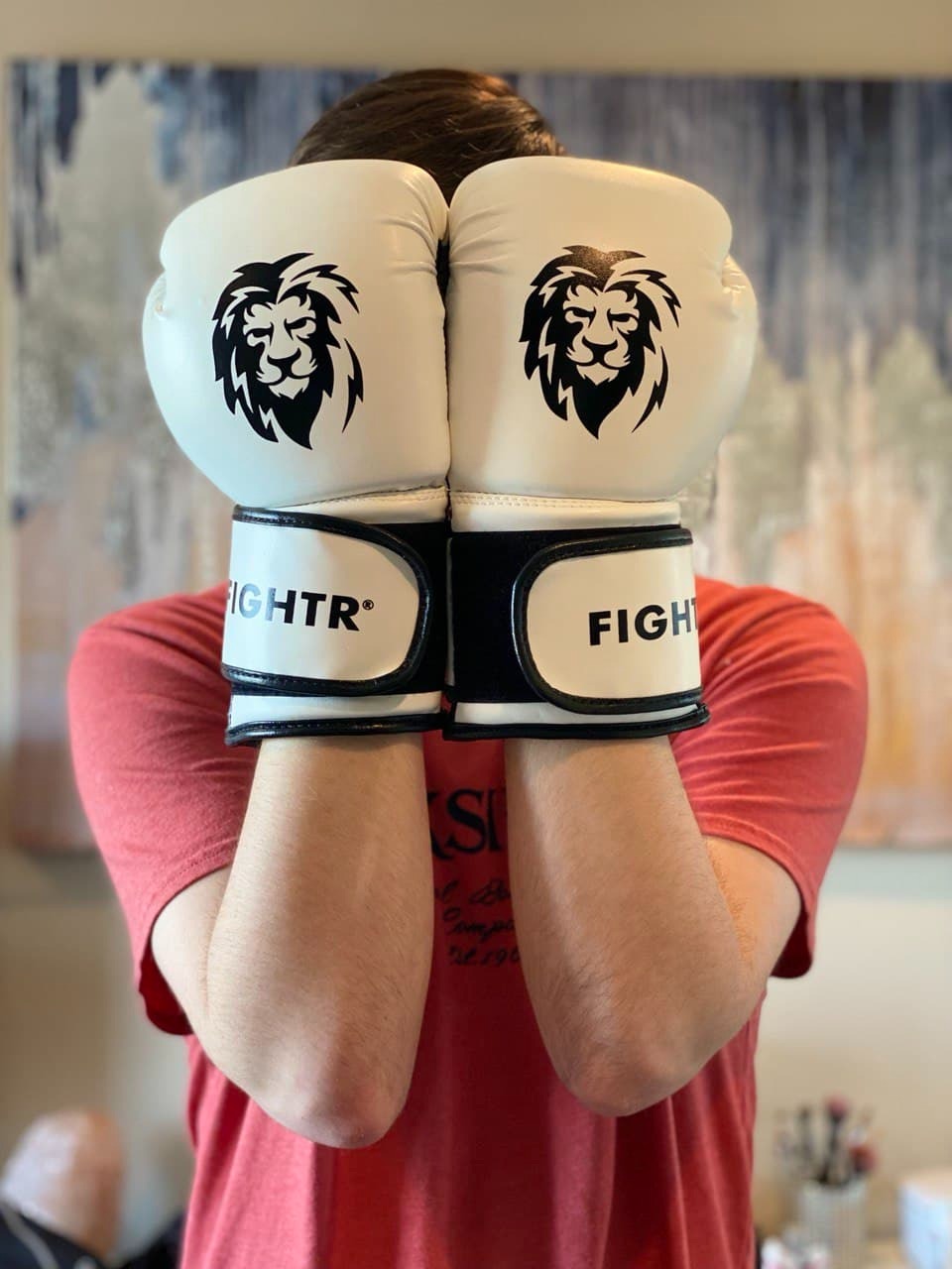 FIGHTR Boxing Gloves - Pro Training Sparring Gloves | Maximum Protection & Stability for Boxing, MMA, Muay Thai, Kickboxing & Punching Bag Men Women Focus Mitts 8 10 12 14 16oz customer photo 2