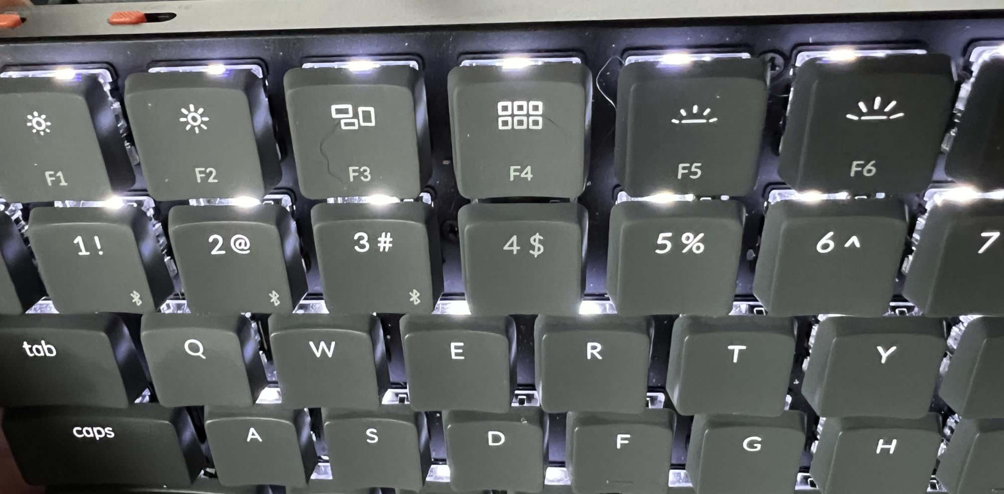 Keychron K3 Version 2 QMK 75% Wireless Low-Profile Mechanical Keyboard | Bluetooth 5.1 for 3 devices, USB-C wired, Keychron Launcher, White LED backlight, Brown switches, Compatible with Mac Windows customer photo 2
