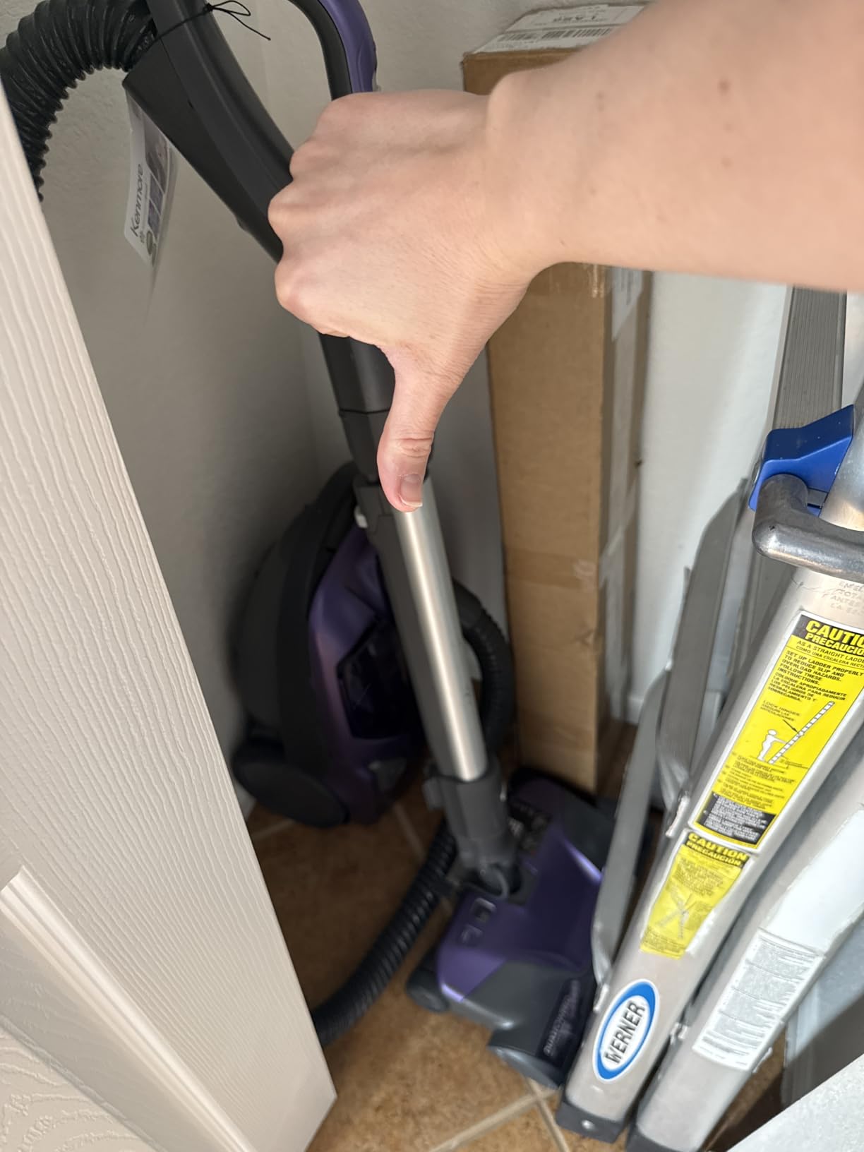 Kenmore Pet Friendly Lightweight Bagged Canister Vacuum Cleaner | Extended Telescoping Wand, HEPA, 2 Motors, Retractable Cord, and 4 Cleaning Tools - BC3005 customer photo 1