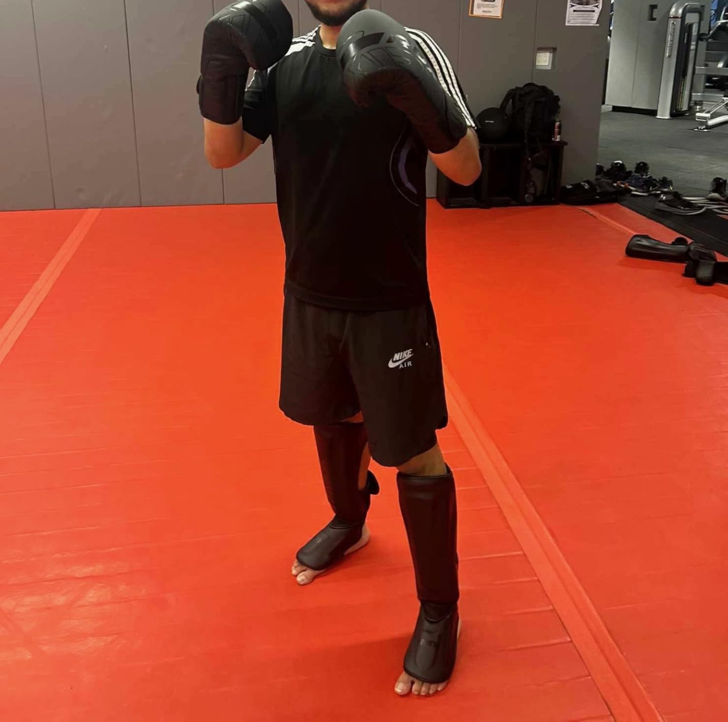 RDX Boxing Gloves, Pro Training Sparring, Maya Hide Leather, Muay Thai MMA Kickboxing customer photo 1