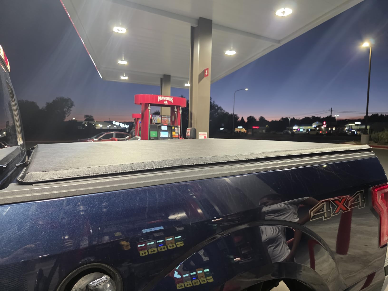 MOSTPLUS 5.5FT Roll-Up Soft Vinyl Truck Bed Tonneau Cover Compatible for Ford F150 F-150 2009-2025 2026 Short Bed On Top (67Inch) customer photo 2