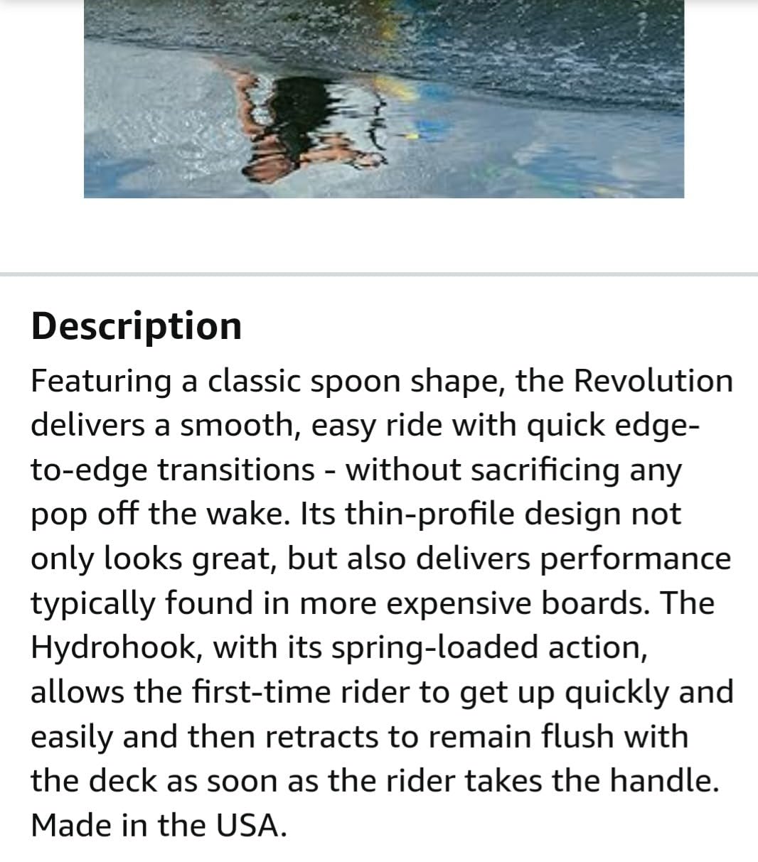 Hydroslide Revolution Kneeboard customer photo 1
