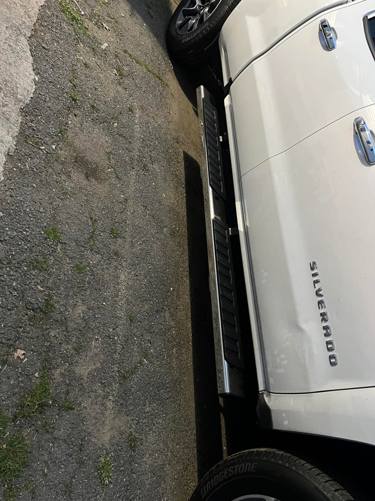 COMNOVA 6 Inches Running Boards& Steps Nerf Bars Compatible with 2019-2026 Chevy Silverado 1500, 2020-2026 Silverado/Sierra 2500/3500HD Crew Cab, Running Boards for Silverado, Stainless Steel Slider customer photo 2