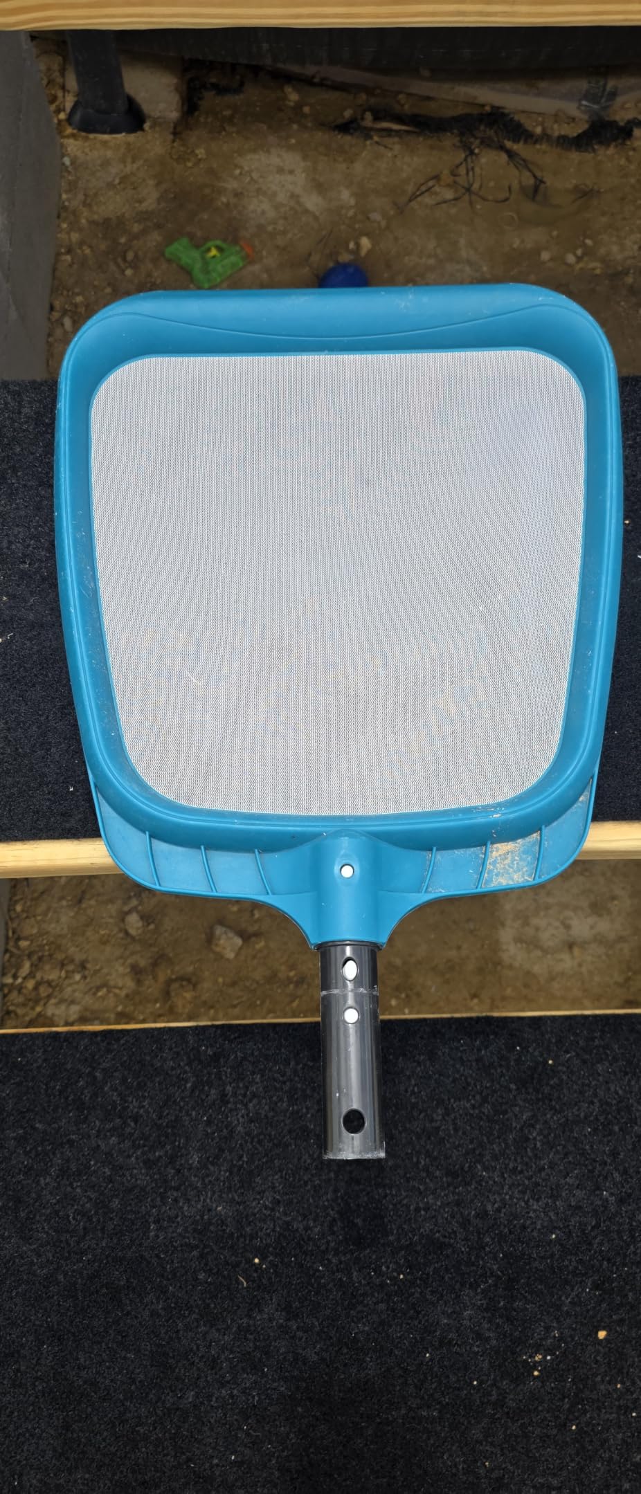 POOLWHALE Pool Leaf Skimmer, Pool Surface Cleaning Net (Pole Not Included) | Pool Flat Net, Swimming Cleaning Tools, Plastic Frame Nylon Debris Nets for Ponds, Spas, Inground & Above Ground Pools customer photo 2