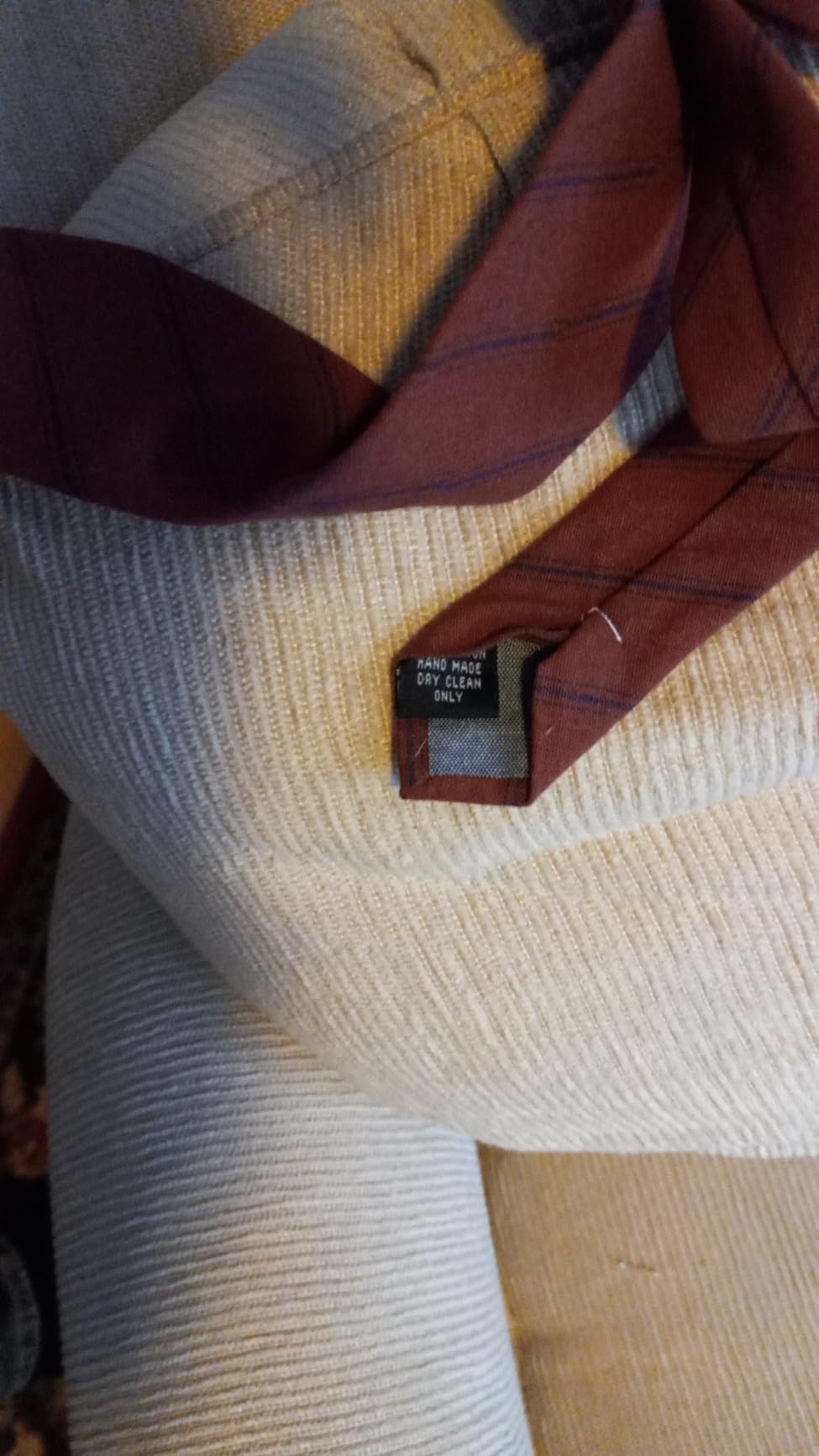 Oliver Wicks Italian Grenadine Tie - 100% Silk, Hand-Finished & Tipped, Made in Italy, Small-Batch Men's Accessory customer photo 2
