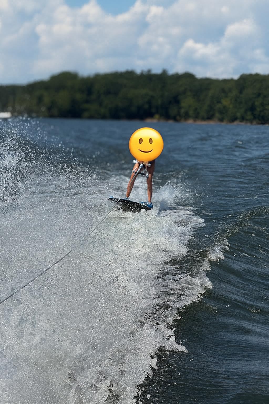 ZUP You Got This 260 Board and Handle Combo with EVA Foam Padding, All-in-One Kneeboard, Wakeboard, Wakeskate, and Wakesurf Board for Kids, Teens, and Adults, 51.7