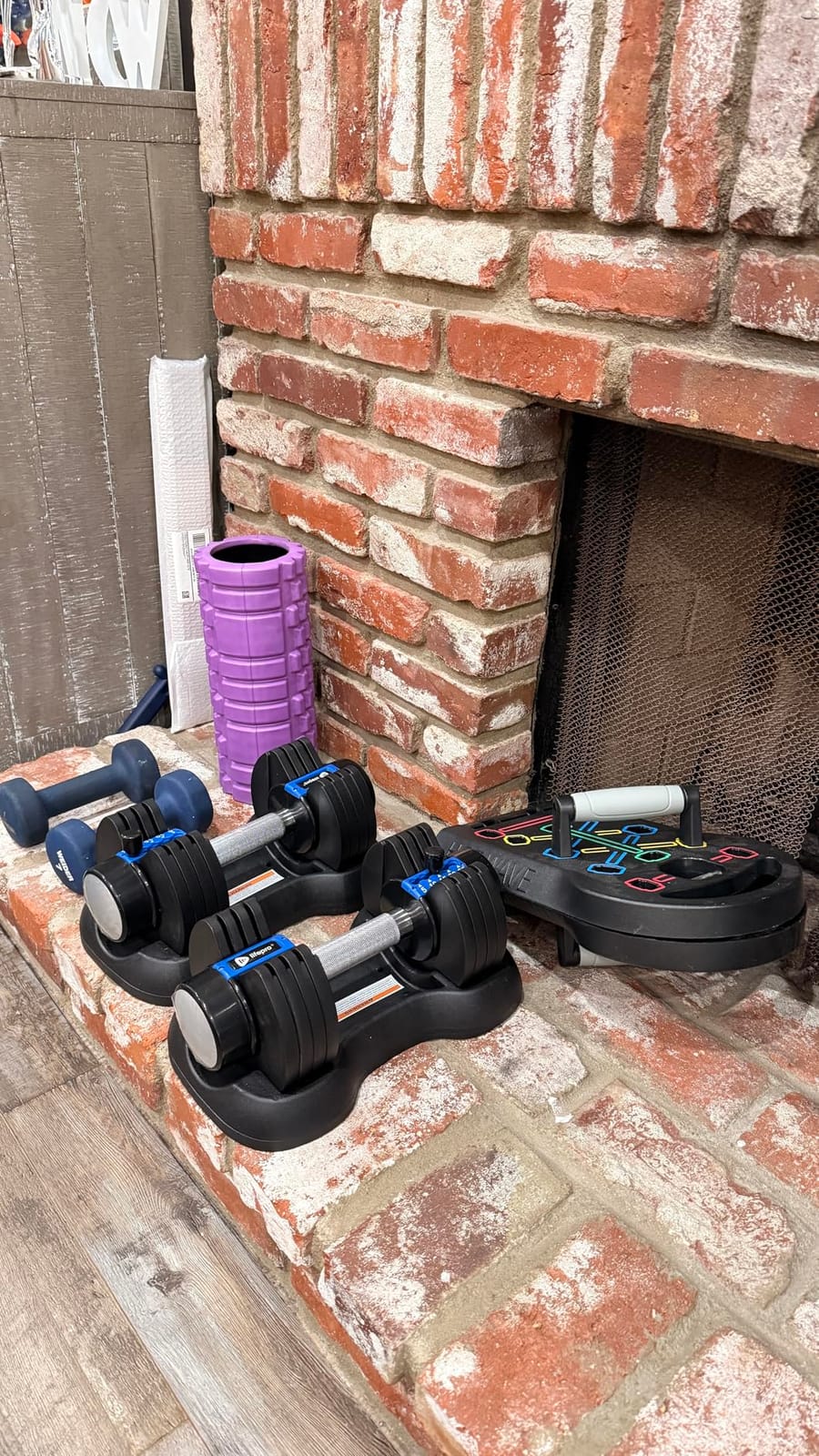Lifepro Adjustable Dumbbells & Weights for Home Gym, Quick-Adjust | Choose from 2-55 lb adjustable weights in single, pair, or 3-in-1 options for customizable home strength training. customer photo 1