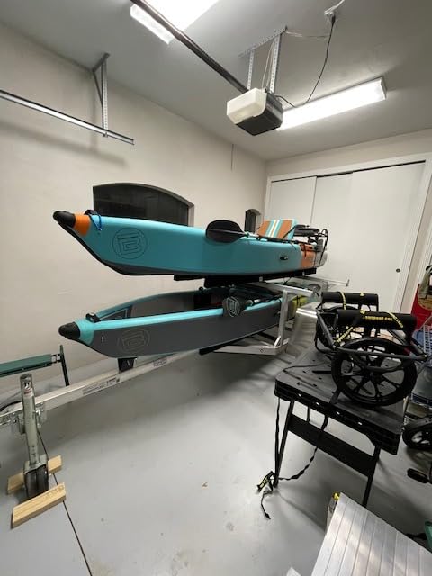 Suspenz All-Terrain Kayak Cart Dolly, Super Duty Canoe Cart with No-Flat Airless Wheels, 350 lb Capacity, Foldable Kayak Dolly, Model 22-9908 customer photo 1