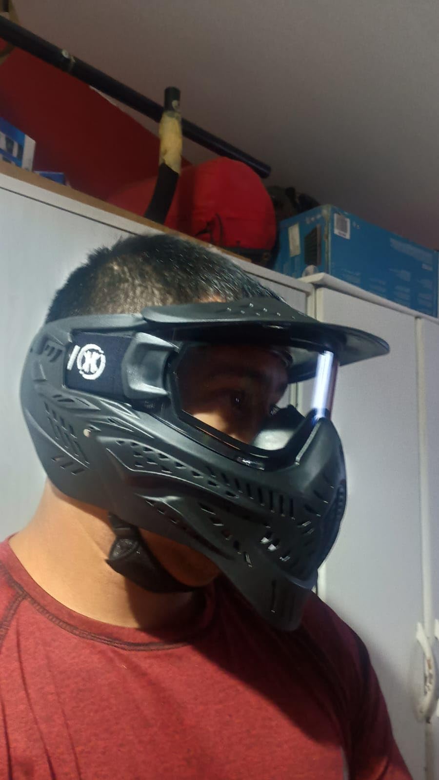 HK Army HSTL Goggle Paintball Airsoft Mask with Anti Fog Thermal Lens customer photo 1