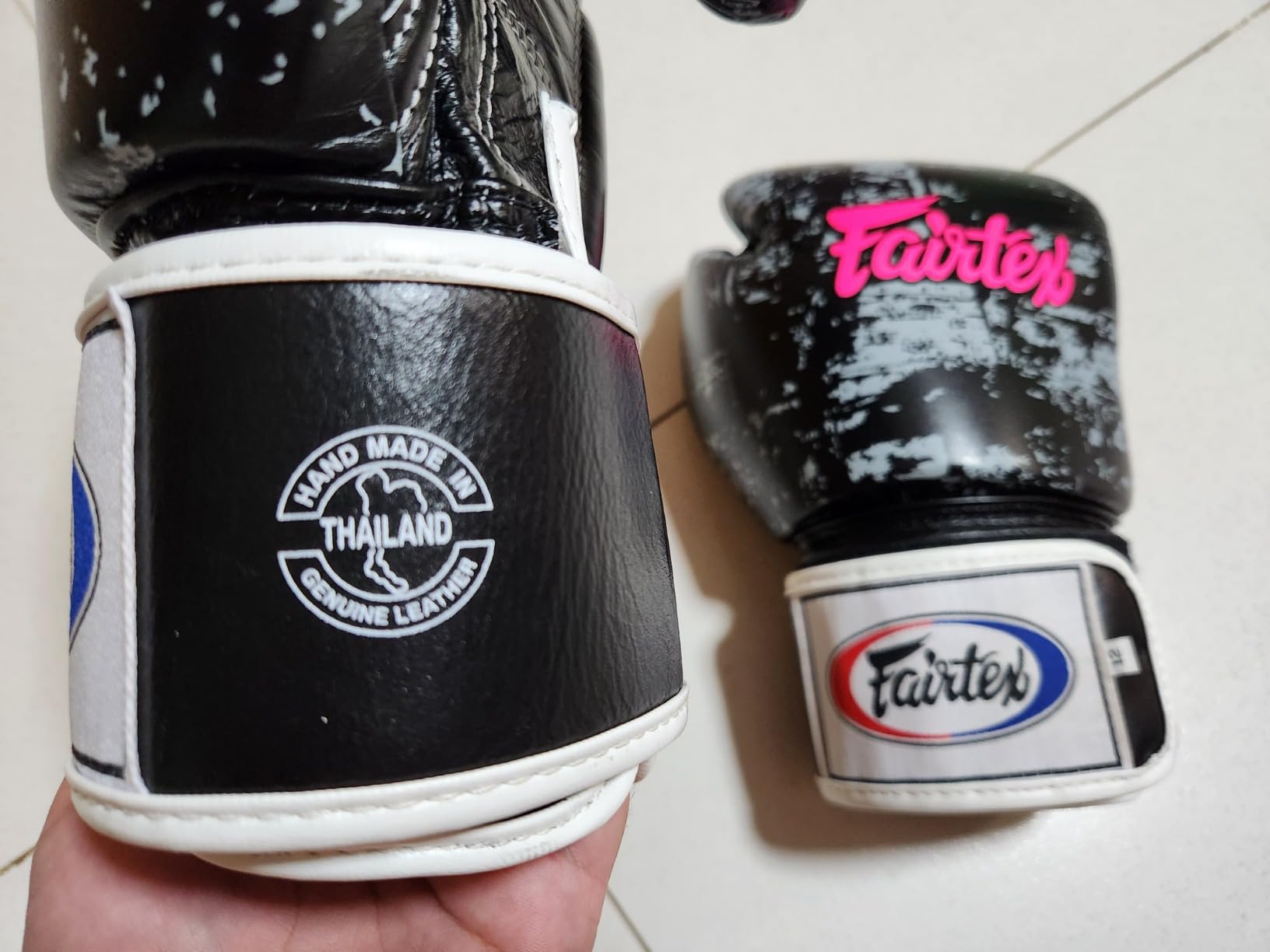 Fairtex BGV1 Muay Thai Boxing Training Sparring Gloves for Men, Women, Kids - Premium Quality, Light Weight & Shock Absorbent Boxing Gloves, Handcrafted in Thailand with premium cowhide leather customer photo 1