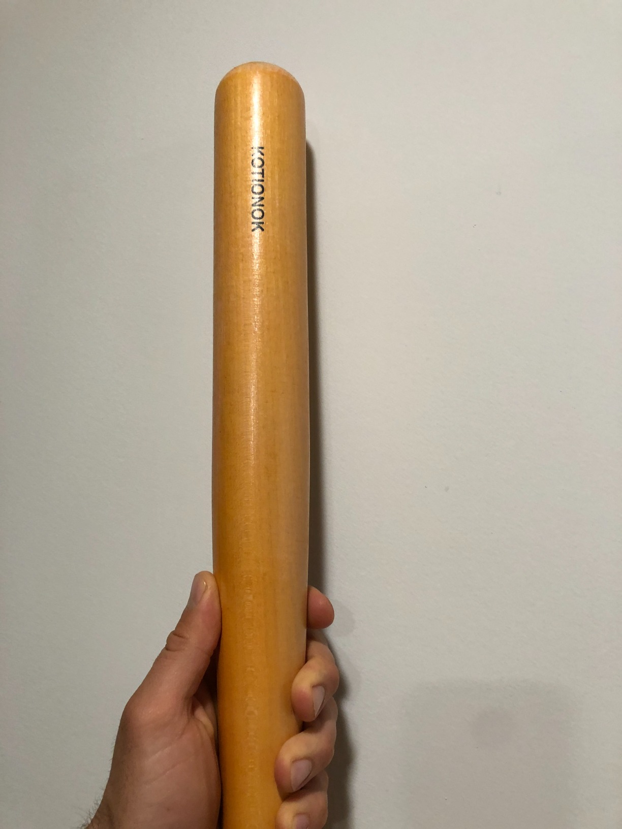 KOTIONOK Genuine Solid Beech Wood Baseball Bat - 27
