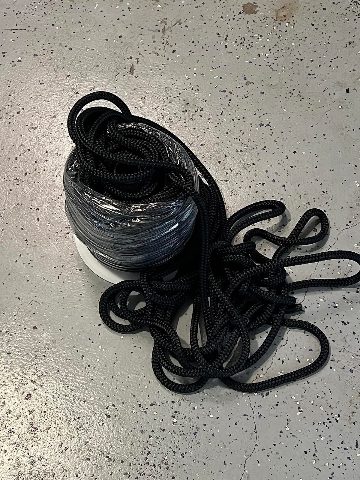 RainierSupplyCo Boat Anchor Rope - Double Braided Marine Rope Anchor Line - 150ft Nylon Boating Line with 316 Stainless Steel Thimble customer photo 1
