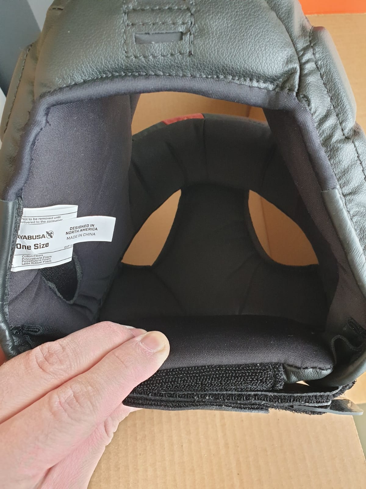 Hayabusa T3 Adjustable MMA Headgear customer photo 1