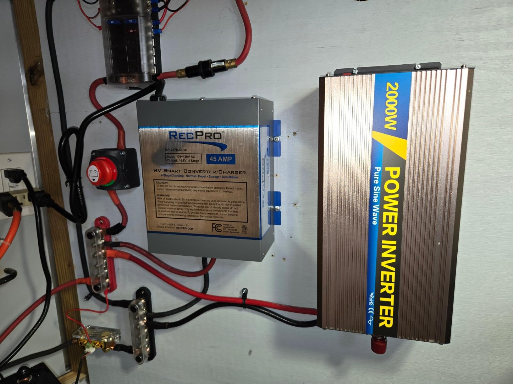 RecPro 45 Amp RV Power Converter & Battery Charger | 4-Stage Charging customer photo 1