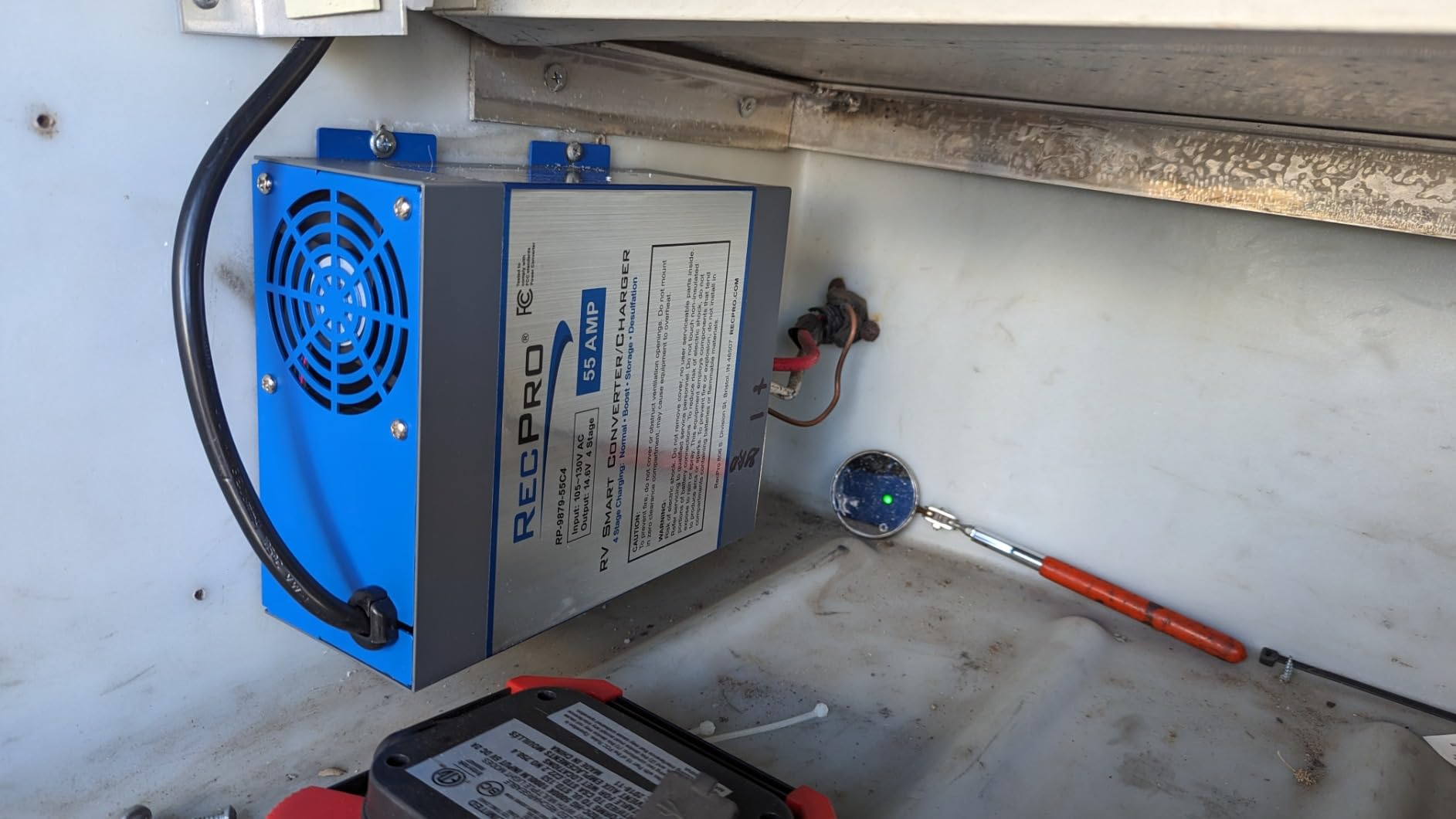 RecPro 55 Amp RV Power Converter & Battery Charger | 4-Stage Charging customer photo 2
