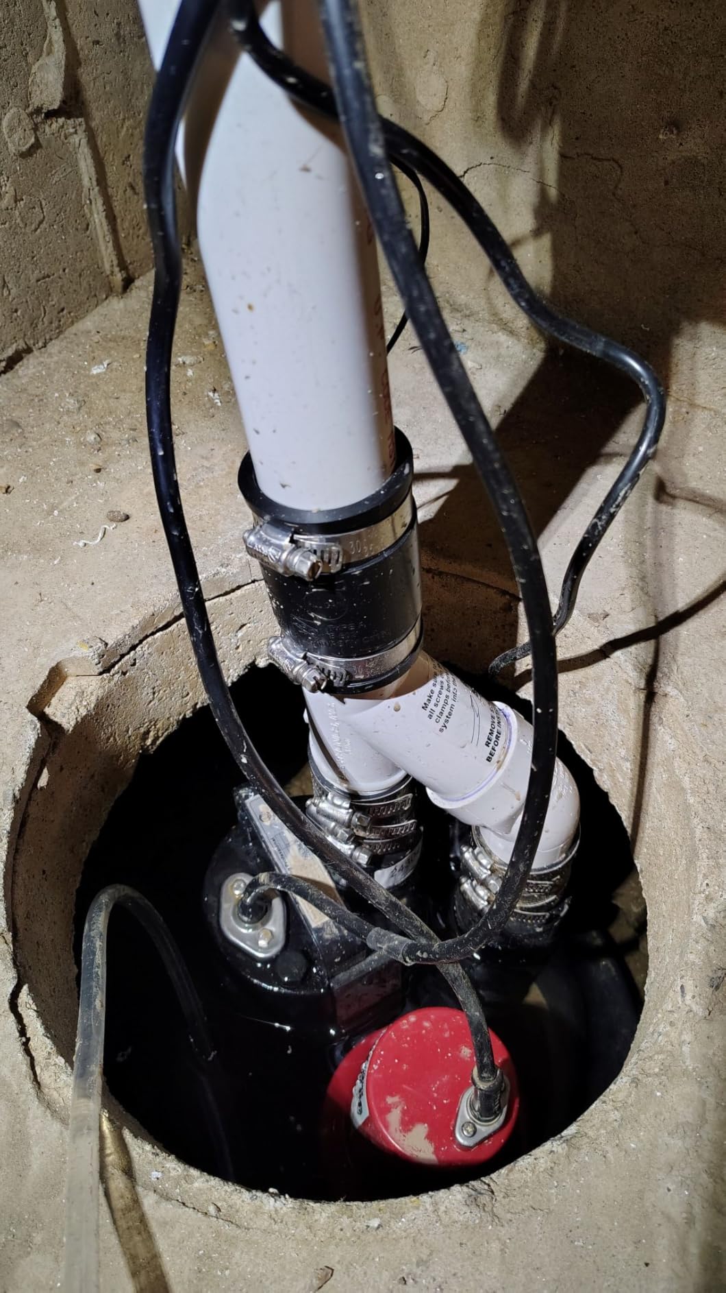 The Basement Watchdog Combo Preassembled Primary & Battery Backup Sump Pump System w/Monitoring Controller (CITE-33); Copper-Wound PSC Motor customer photo 2