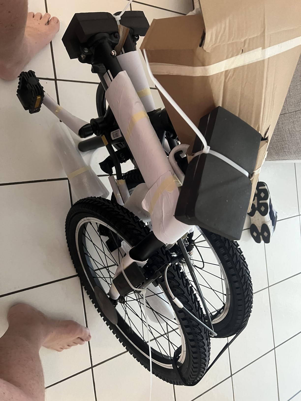 ZiZZO Campo 20 inch Folding Bike with 7-Speed, Adjustable Stem, Light Weight Frame customer photo 2