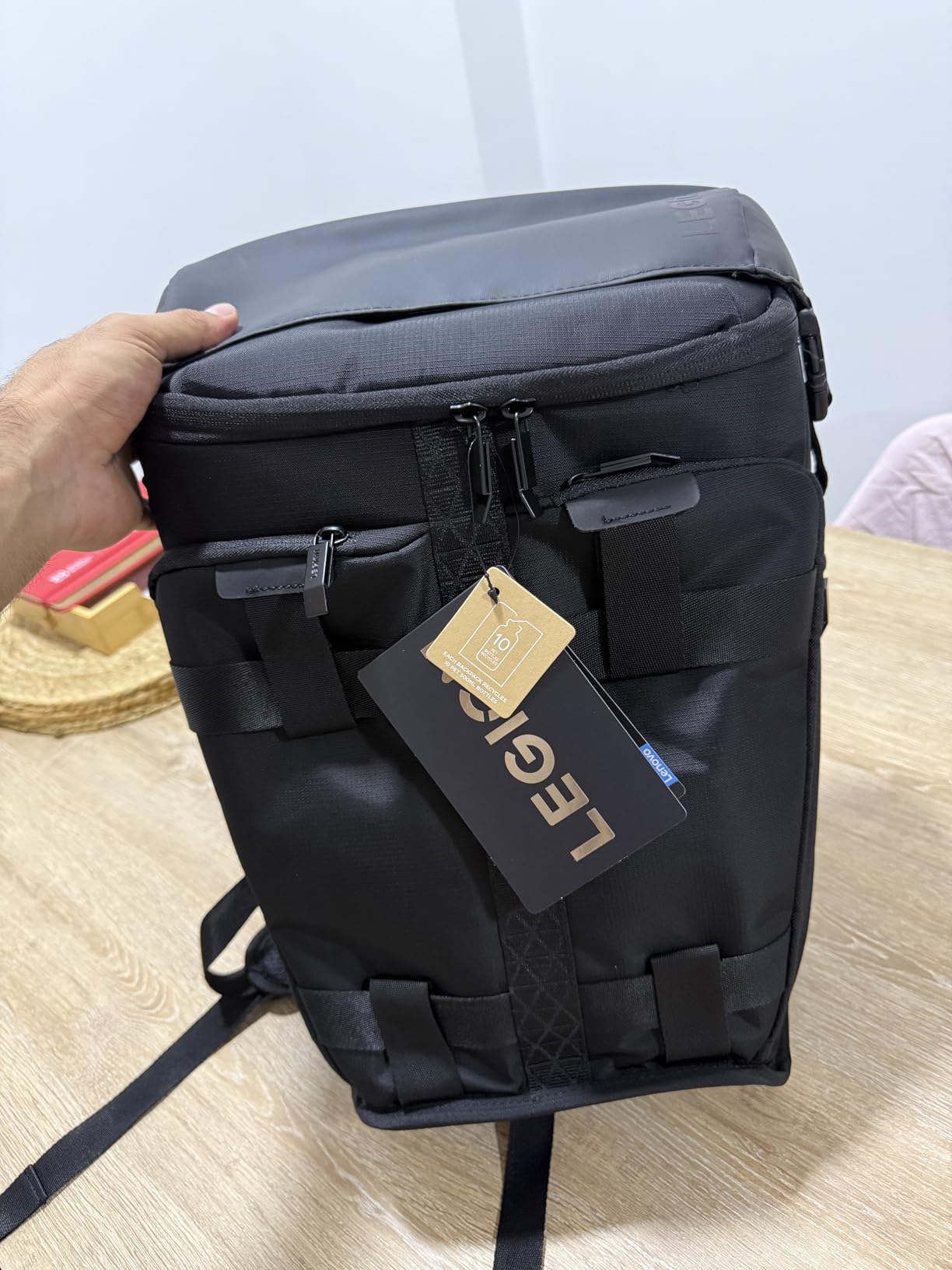 Lenovo Legion Active 17-inch Gaming Backpack - Black - Laptop Compartment - Durable & Water Resistant - Water Bottle Pocket customer photo 2