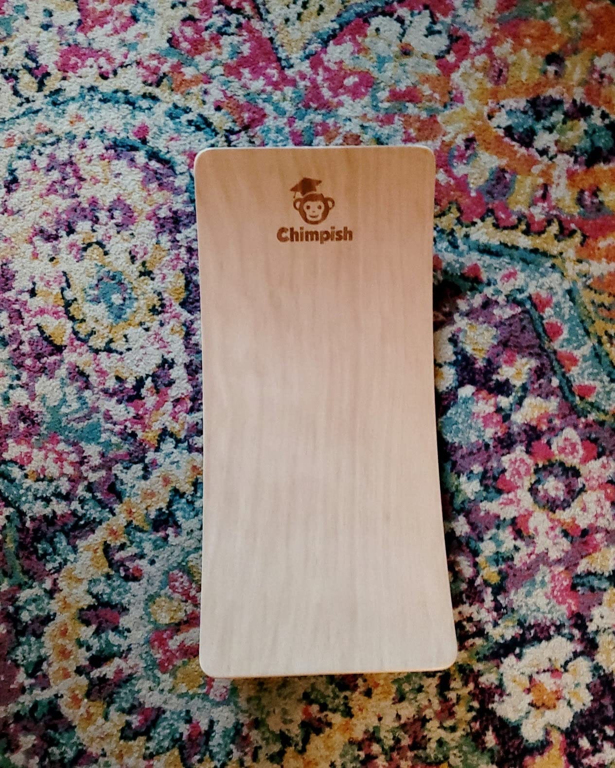 Wooden Balance Board - 37 inch Finger Safe Wobble Board for Toddlers, Wooden Balance Board for Kids customer photo 2