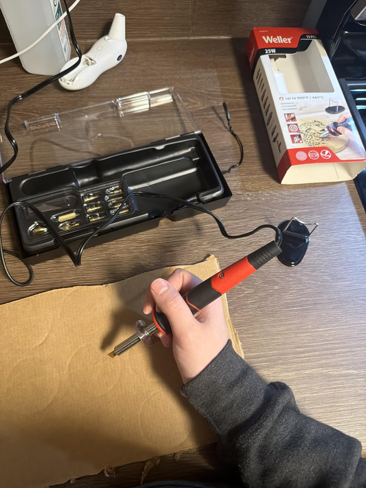 Weller Genuine 15 Piece 25W/120V Woodburning Kit | WLIWBK2512A customer photo 2