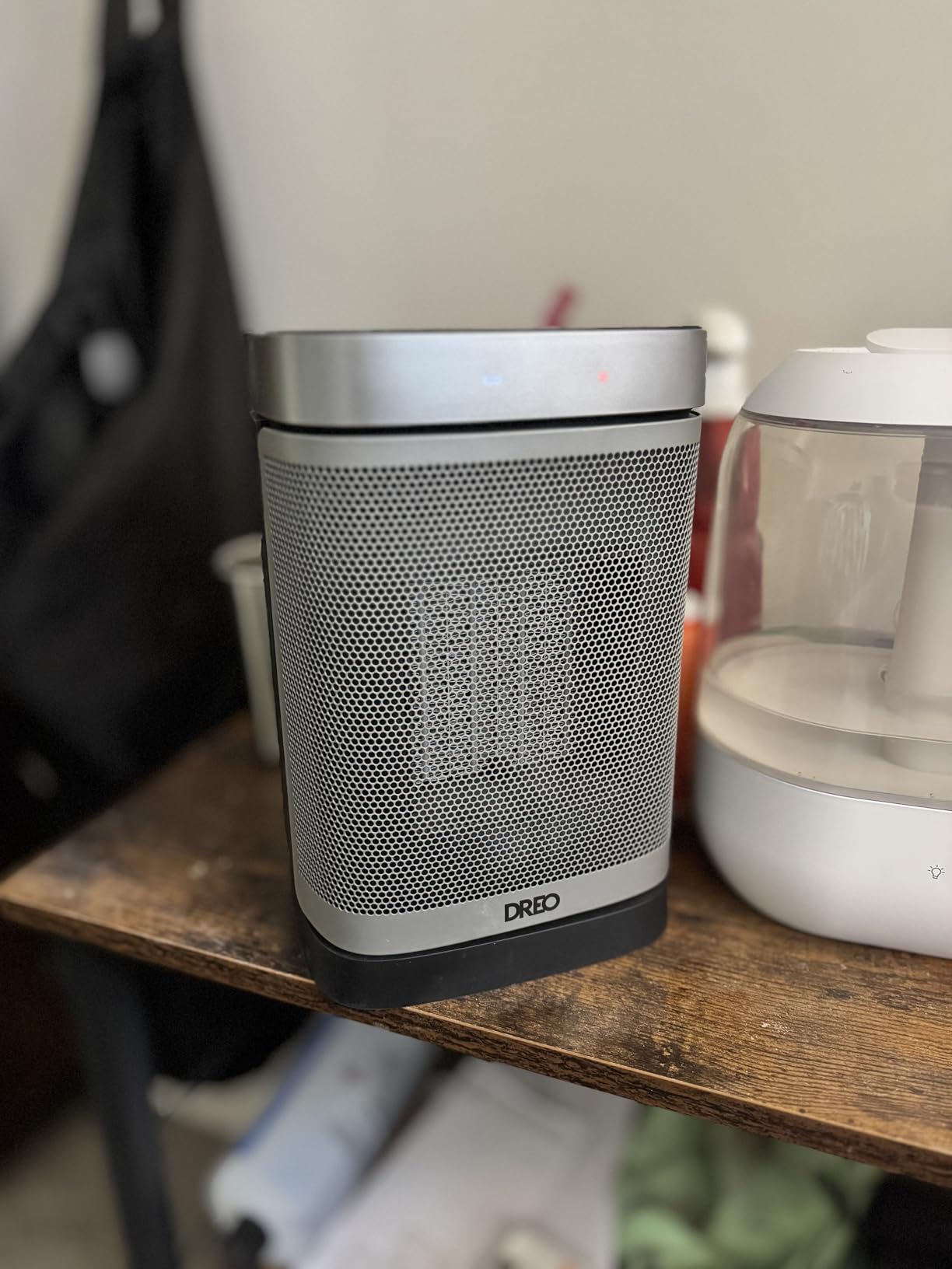DREO Space Heater, Portable Electric Heaters for Indoor Use with Thermostat | 70°Oscillation, Remote, ECO, 12H Timer, 5 Modes, Safe Quiet Room Heater for Bedroom, 1500W PTC Ceramic Heater for Office customer photo 1