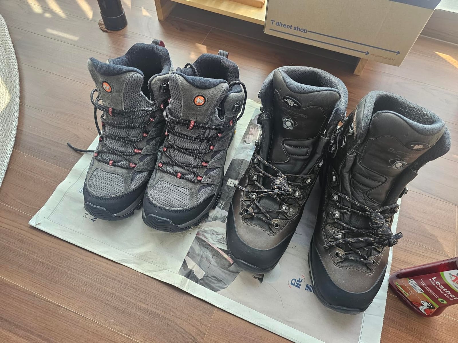 Merrell Men's Moab 3 Mid Waterproof Hiking Boots customer photo 1